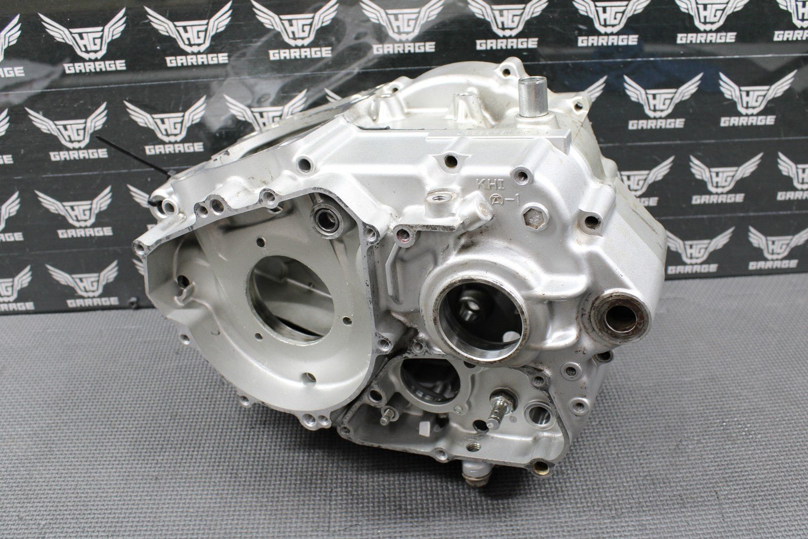 2009 KAWASAKI 09 - 14 KLX250 KLX250SF OEM ENGINE CRANKCASE CRANK CASES SET NICE! - hggarage
