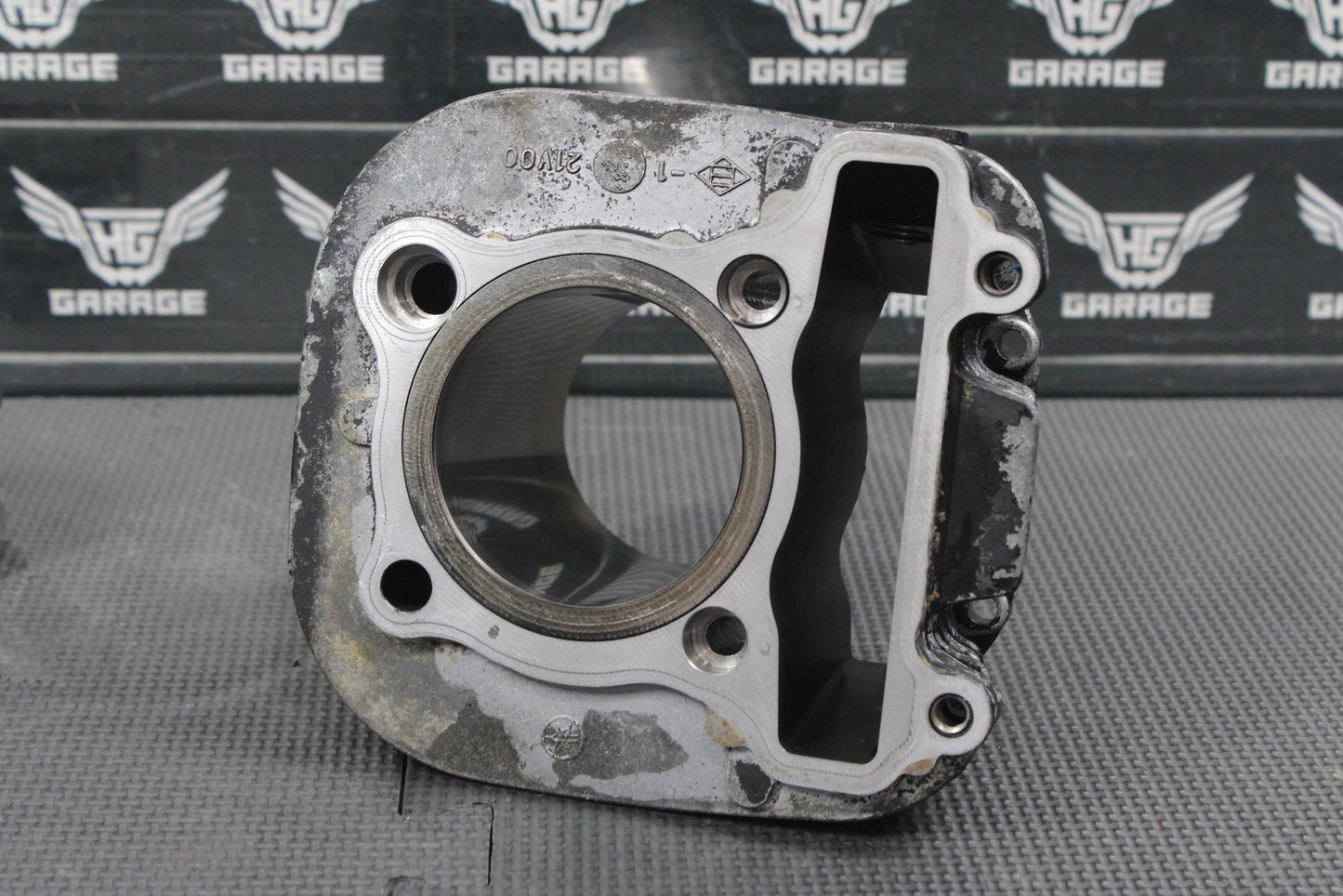 1987 YAMAHA TW200 OEM STD BORE ENGINE MOTOR CYLINDER JUG BARREL TOPEND GOOD! - hggarage