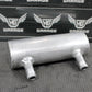 1991 87 - 06 YAMAHA BANSHEE WHITE BROS CARBURETOR INTAKE CROSS OVER PIPE BOTTLE - hggarage