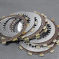1986 Kawasaki KDX200 OEM Complete Clutch W Plates Basket Hub - hggarage