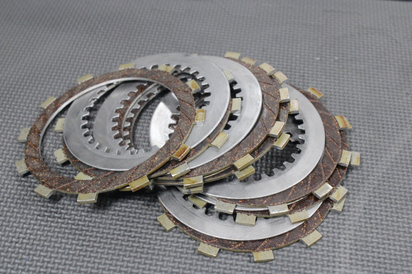 1986 Kawasaki KDX200 OEM Complete Clutch W Plates Basket Hub - hggarage