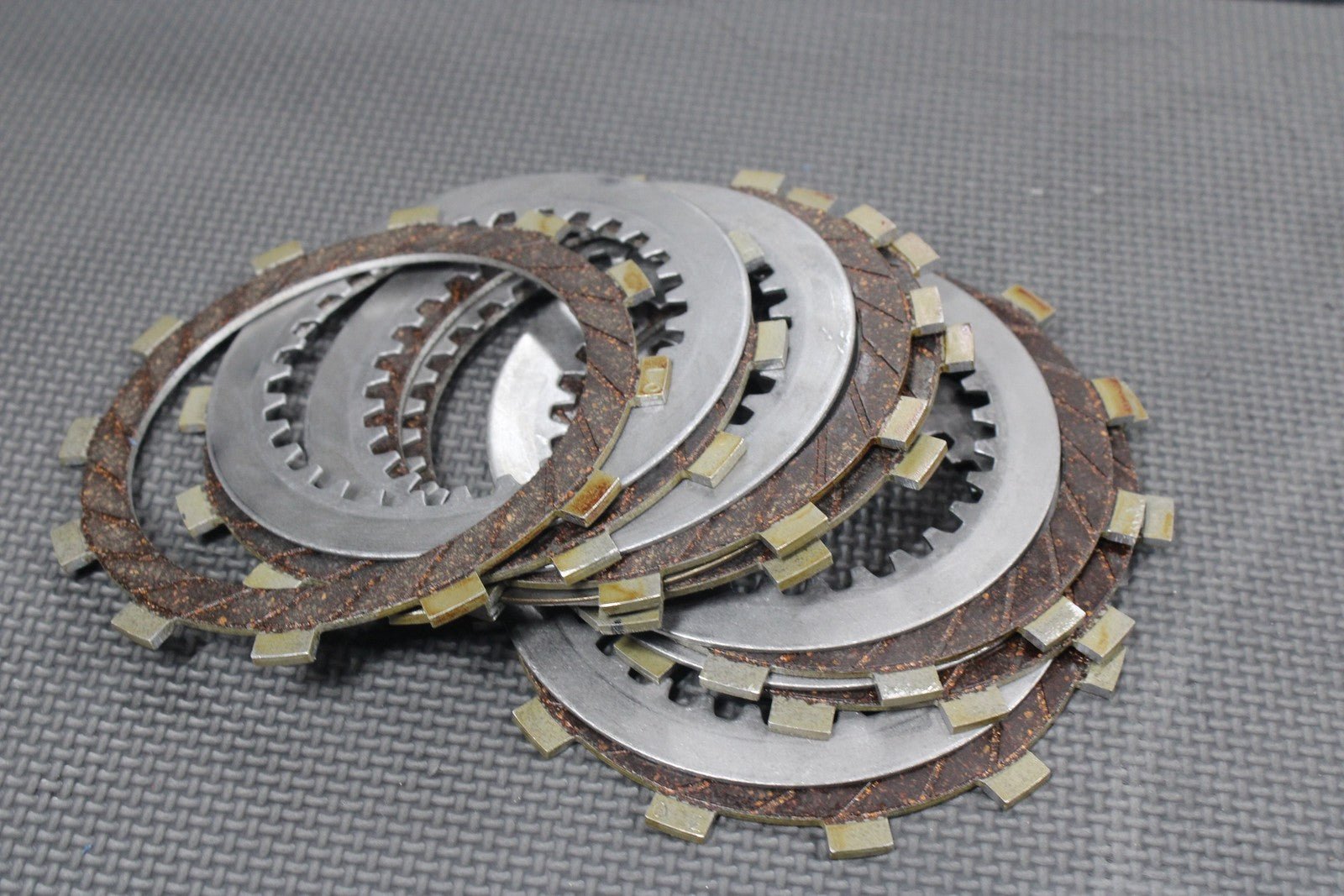 1986 Kawasaki KDX200 OEM Complete Clutch W Plates Basket Hub - hggarage