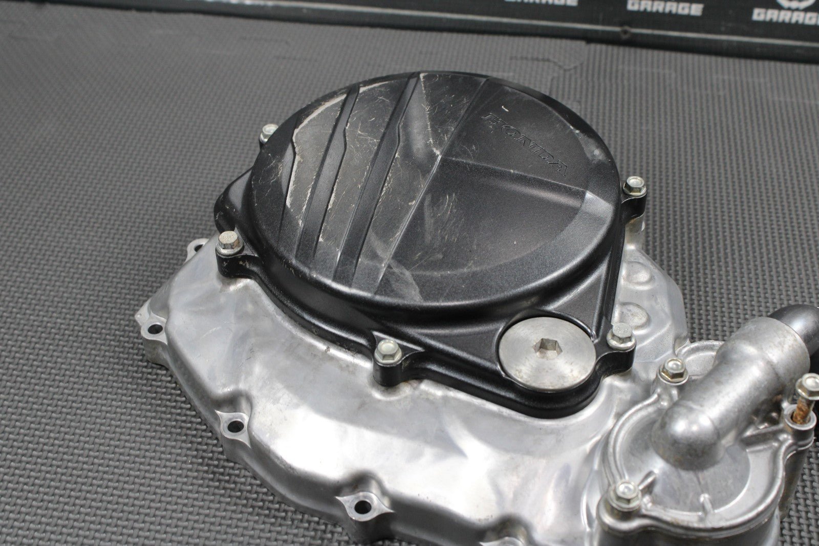 2019 HONDA CRF450RX OEM RIGHT SIDE INNER OUTER ENGINE CLUTCH COVER WATERPUMP - hggarage