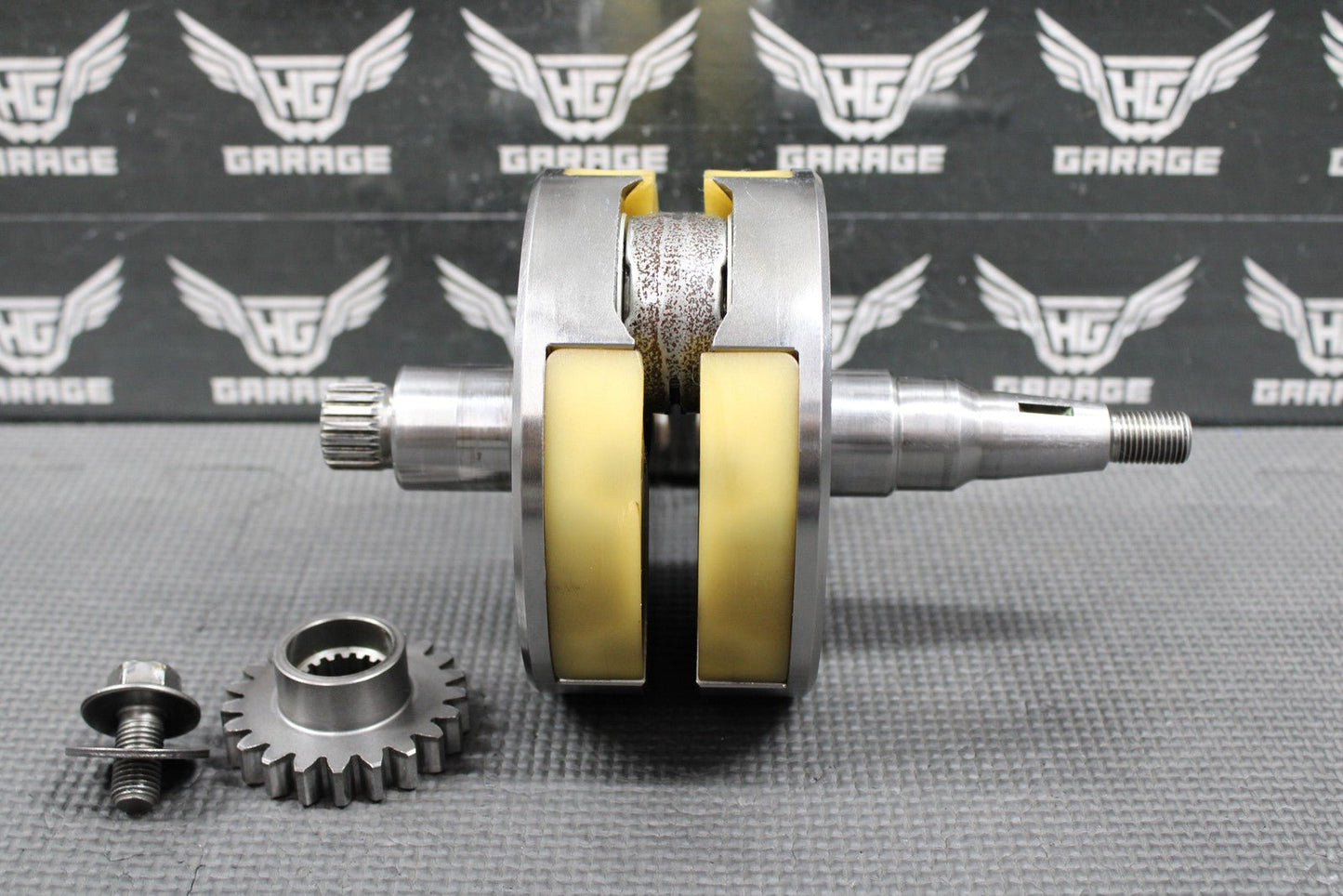 2003 SUZUKI 03 - 08 RM250 ENGINE MOTOR CRANKSHAFT CRANK SHAFT OEM CON ROD GOOD! - hggarage