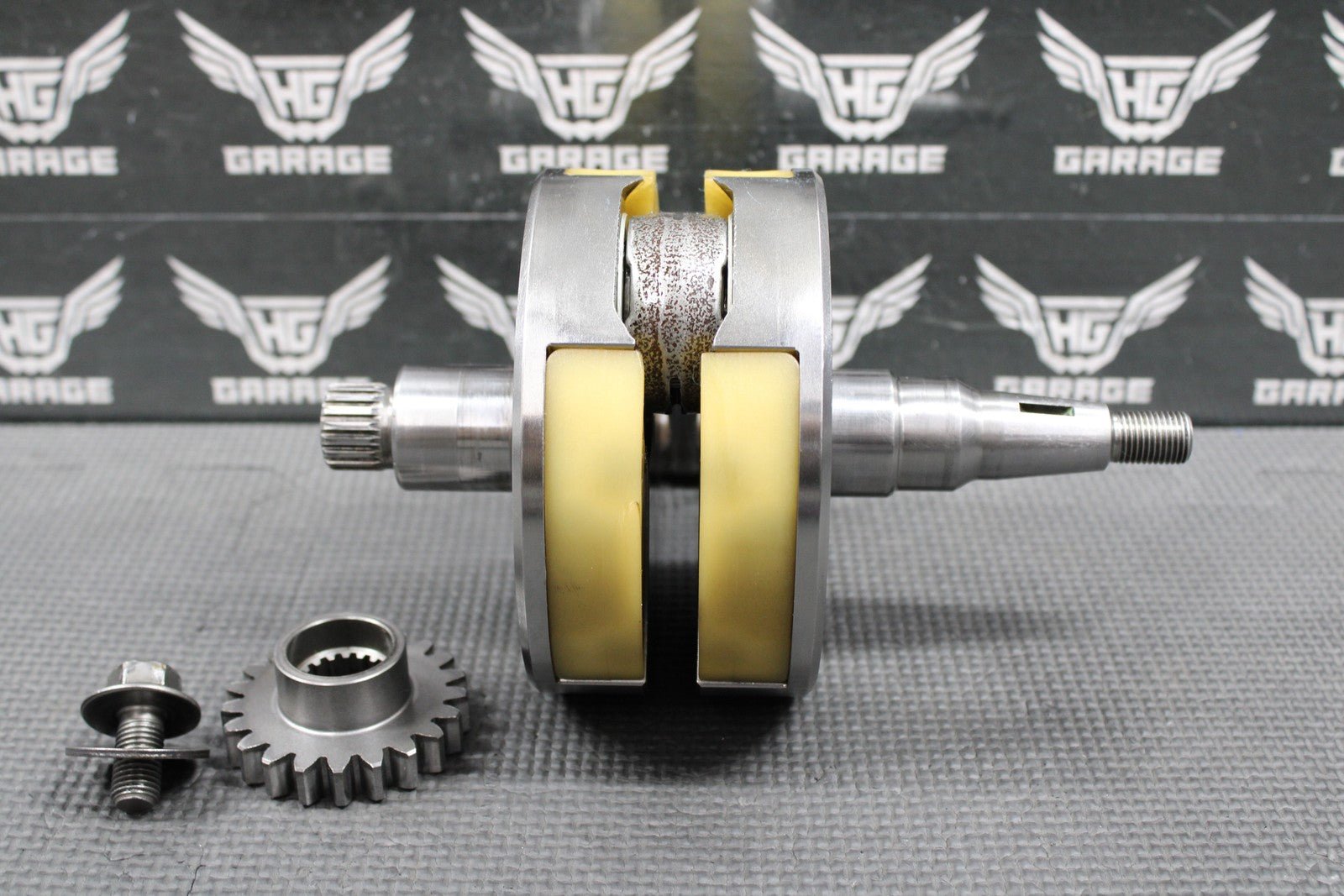 2003 SUZUKI 03 - 08 RM250 ENGINE MOTOR CRANKSHAFT CRANK SHAFT OEM CON ROD GOOD! - hggarage