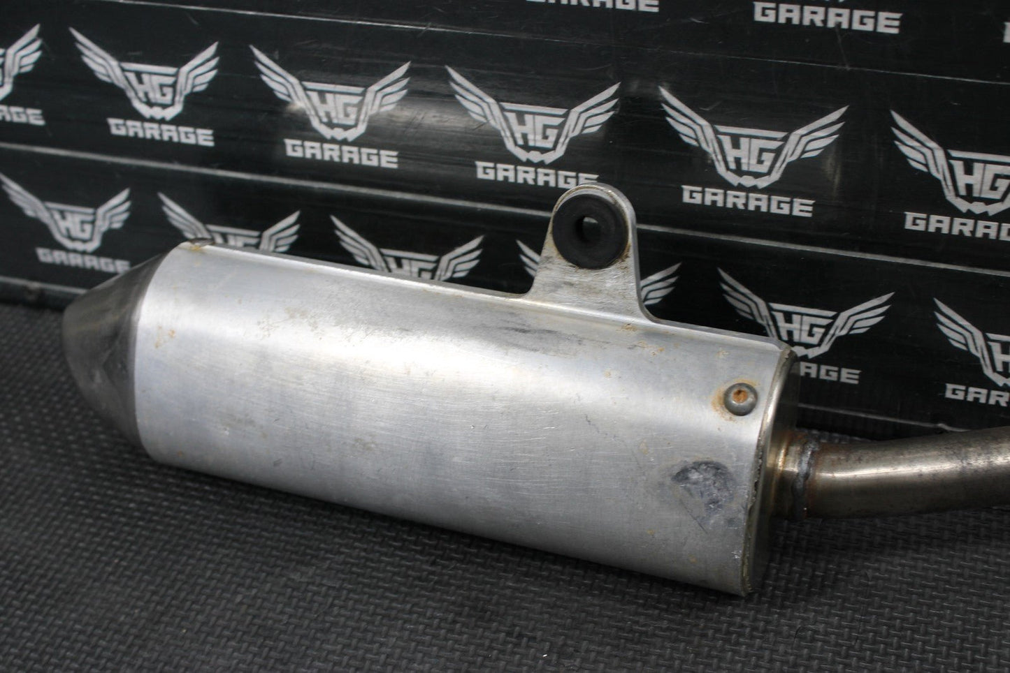 1998 HONDA CR125R FMF POWERCORE 2 MUFFLER EXHAUST SILENCER SLIP ON PIPE - hggarage