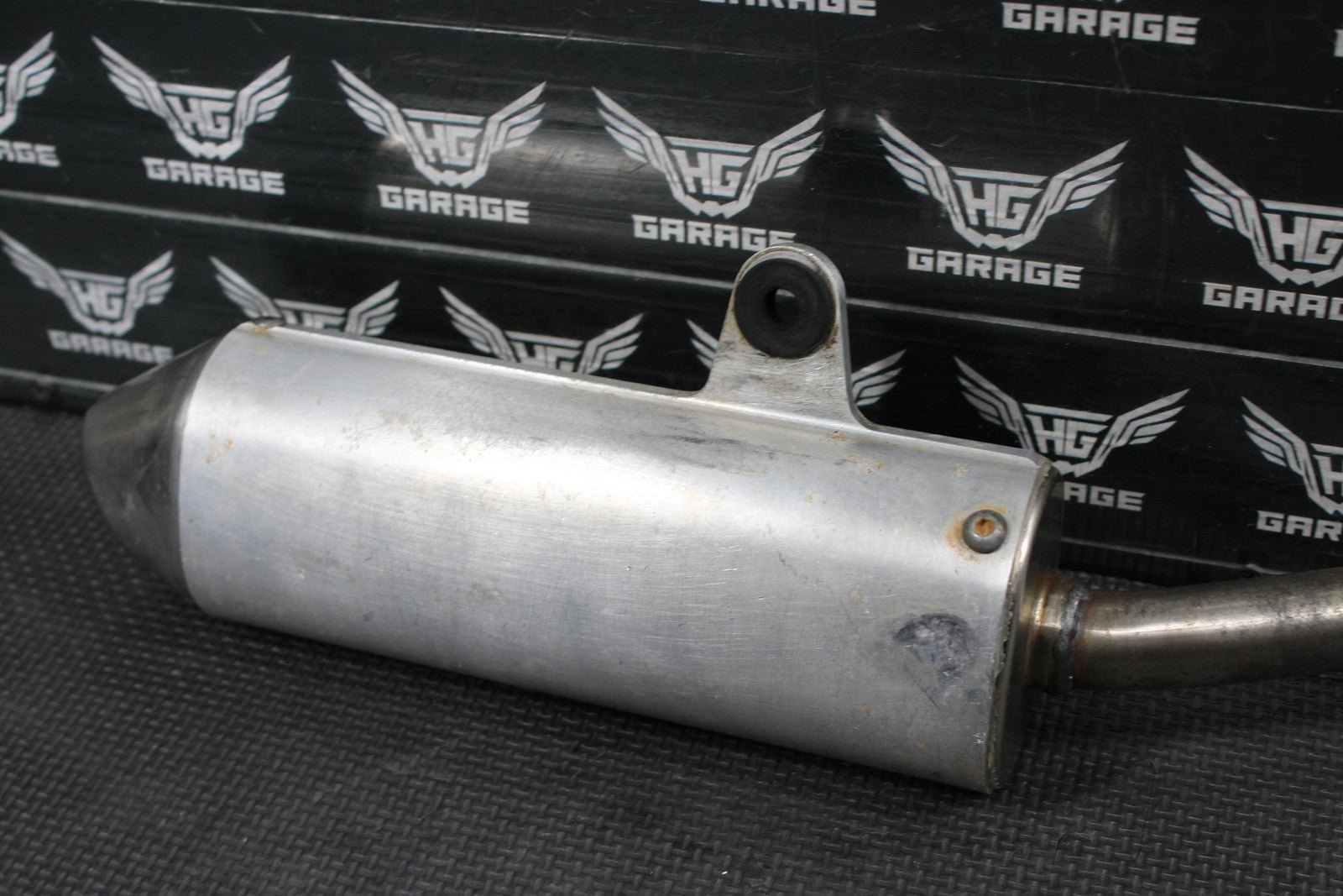 1998 HONDA CR125R FMF POWERCORE 2 MUFFLER EXHAUST SILENCER SLIP ON PIPE - hggarage