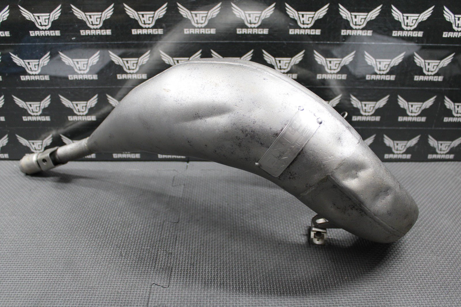 1999 SUZUKI RM125 BILLS WORKS RAW EXHAUST PIPE CHAMBER HEADER MUFFLER 14310 - 36E2 - hggarage