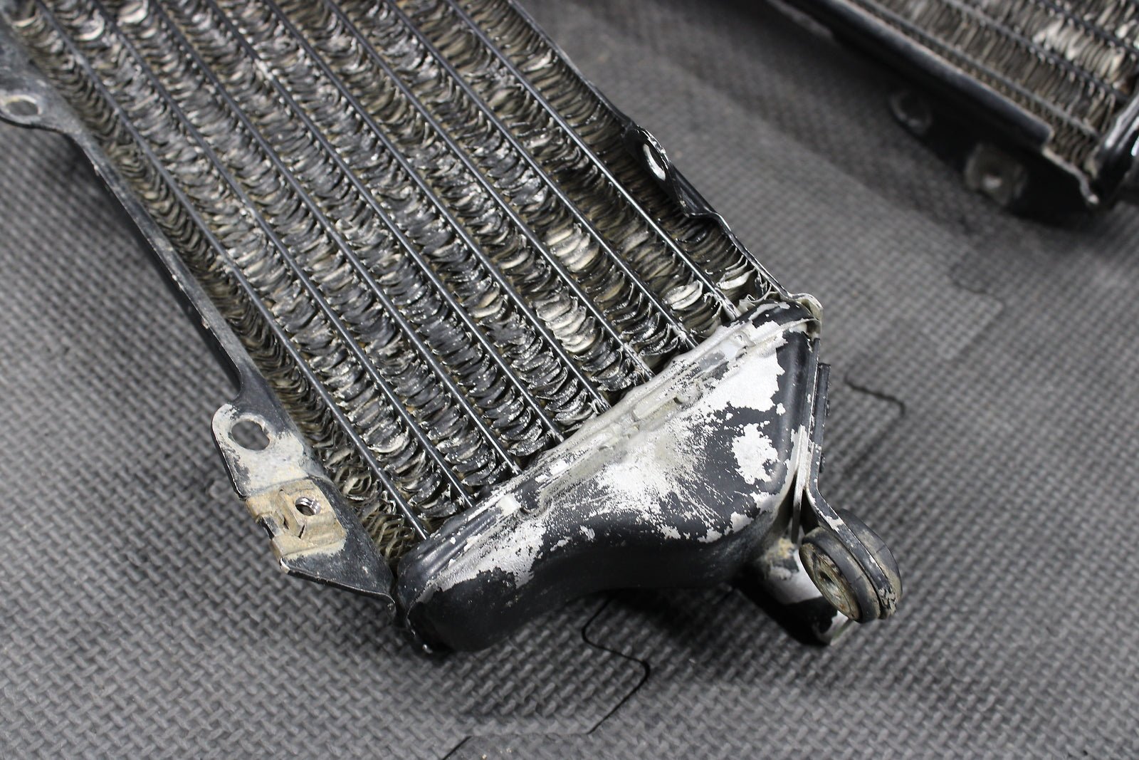 1992 Kawasaki KX250 OEM Engine Motor Cooling Cooler Radiator Left Right - hggarage