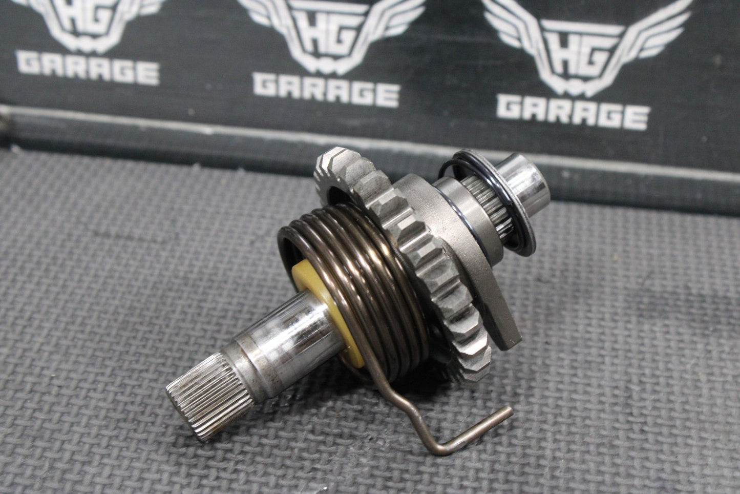 2006 YAMAHA WR250F YZ250F OEM KICKSTART KICK START SHAFT W IDLER GEAR MECHANISM - hggarage