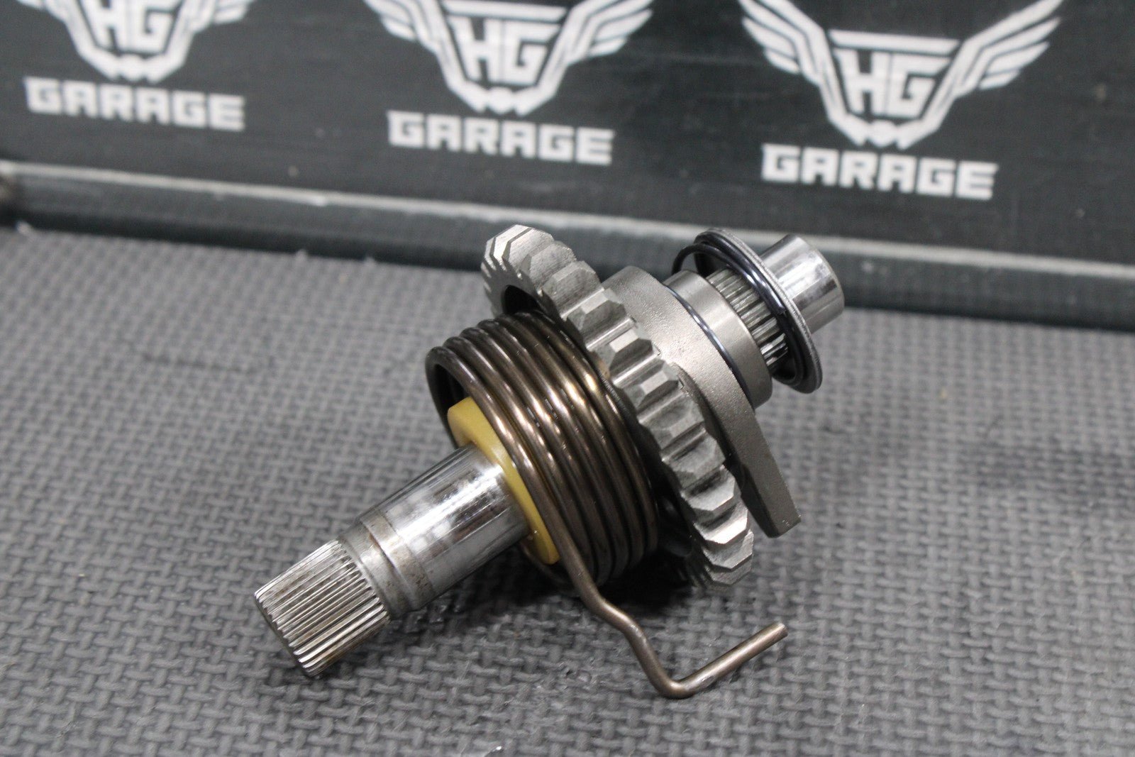 2006 YAMAHA WR250F YZ250F OEM KICKSTART KICK START SHAFT W IDLER GEAR MECHANISM - hggarage