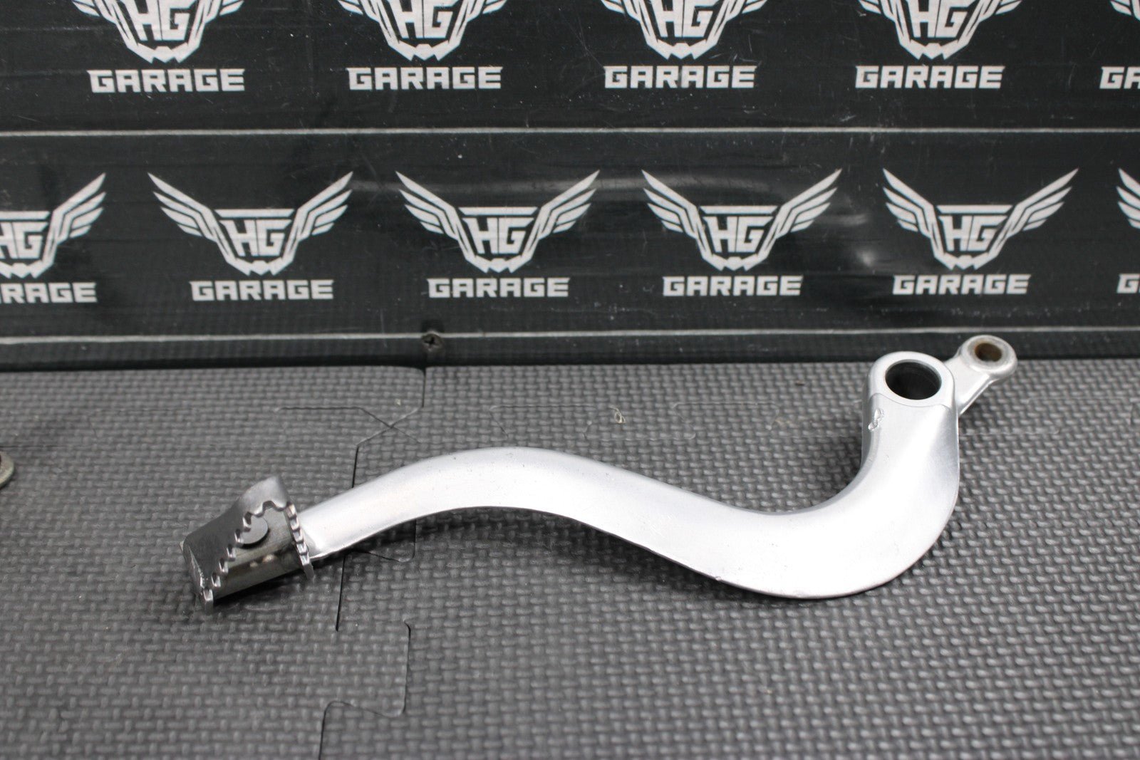 2014 KAWASAKI 06 - 18 KX250F OEM RIGHT REARSET BRAKE FOOT PEDAL LEVER 13236 - 0097 - hggarage