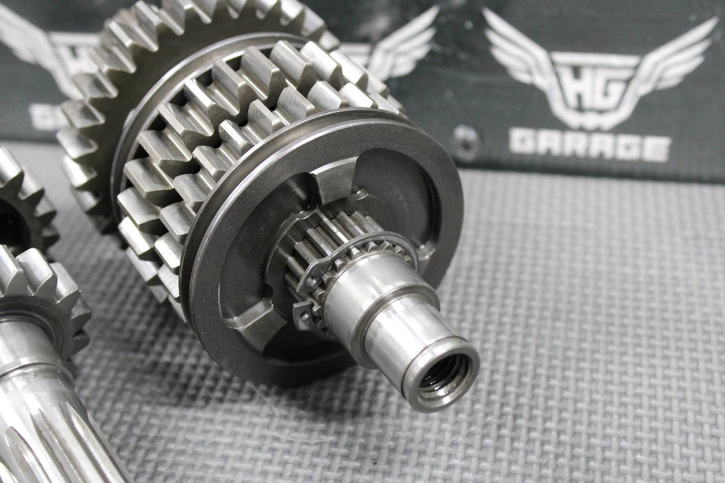 2008 KTM 07 - 09 450 SXF OEM ENGINE TRANSMISSION TRANNY GEARS GEARBOX SHIFT FORKS - hggarage