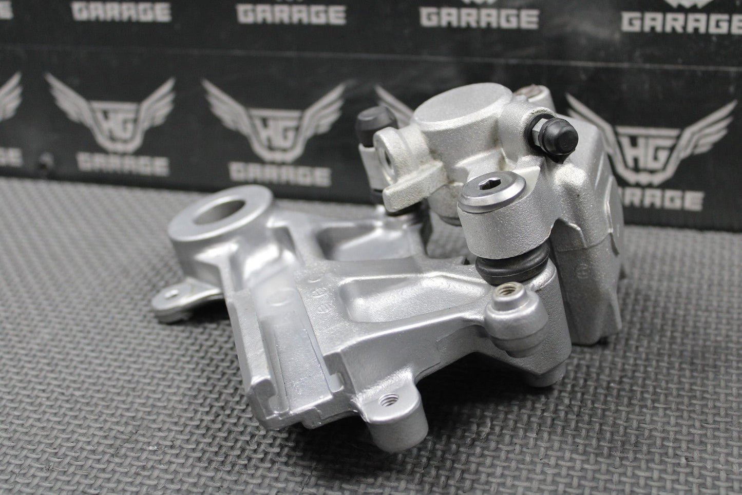 2003 KAWASAKI KLX400SR OEM NISSIN REAR BACK BRAKE CALIPER & BRACKET 43041 - S013 - hggarage