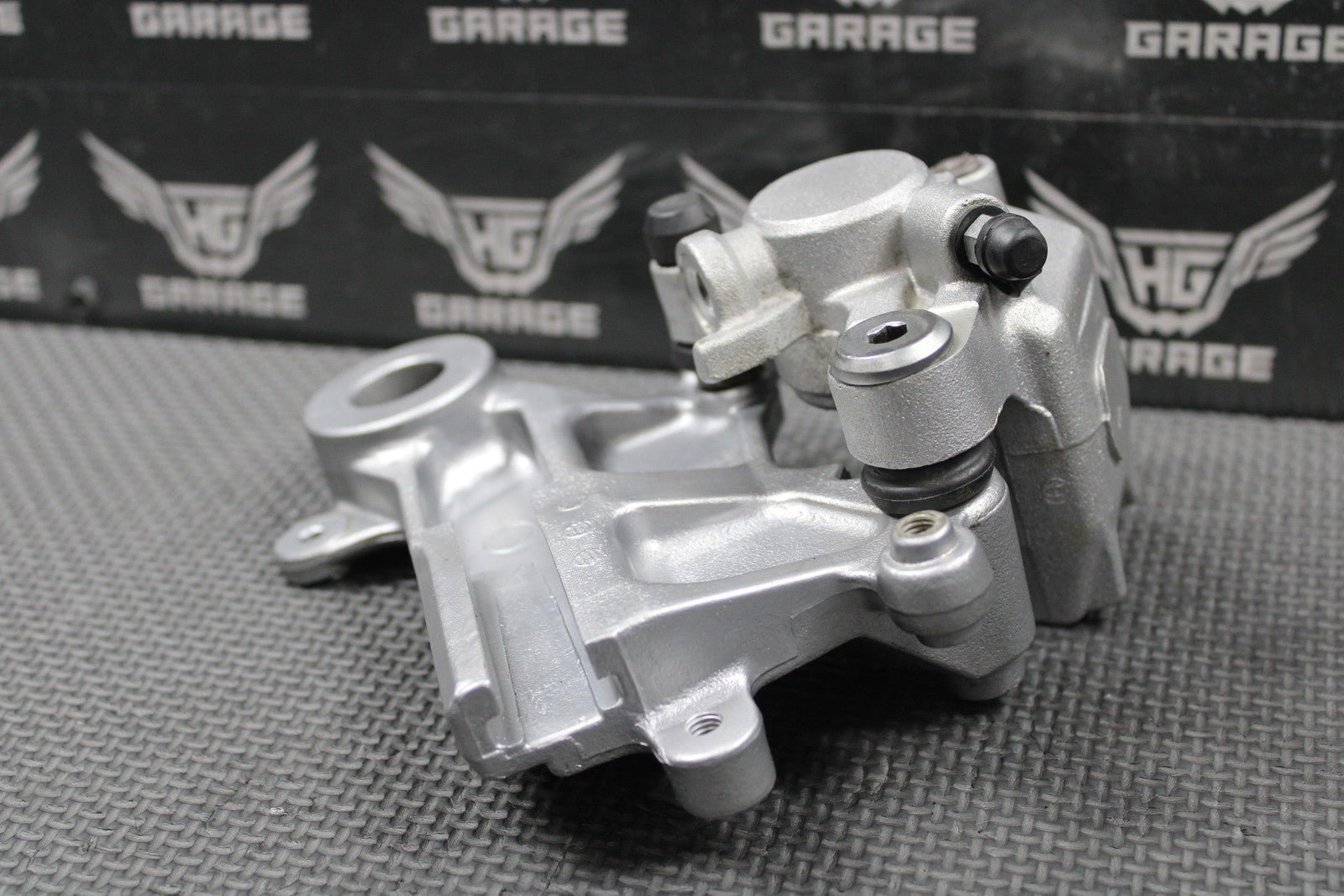 2003 KAWASAKI KLX400SR OEM NISSIN REAR BACK BRAKE CALIPER & BRACKET 43041 - S013 - hggarage