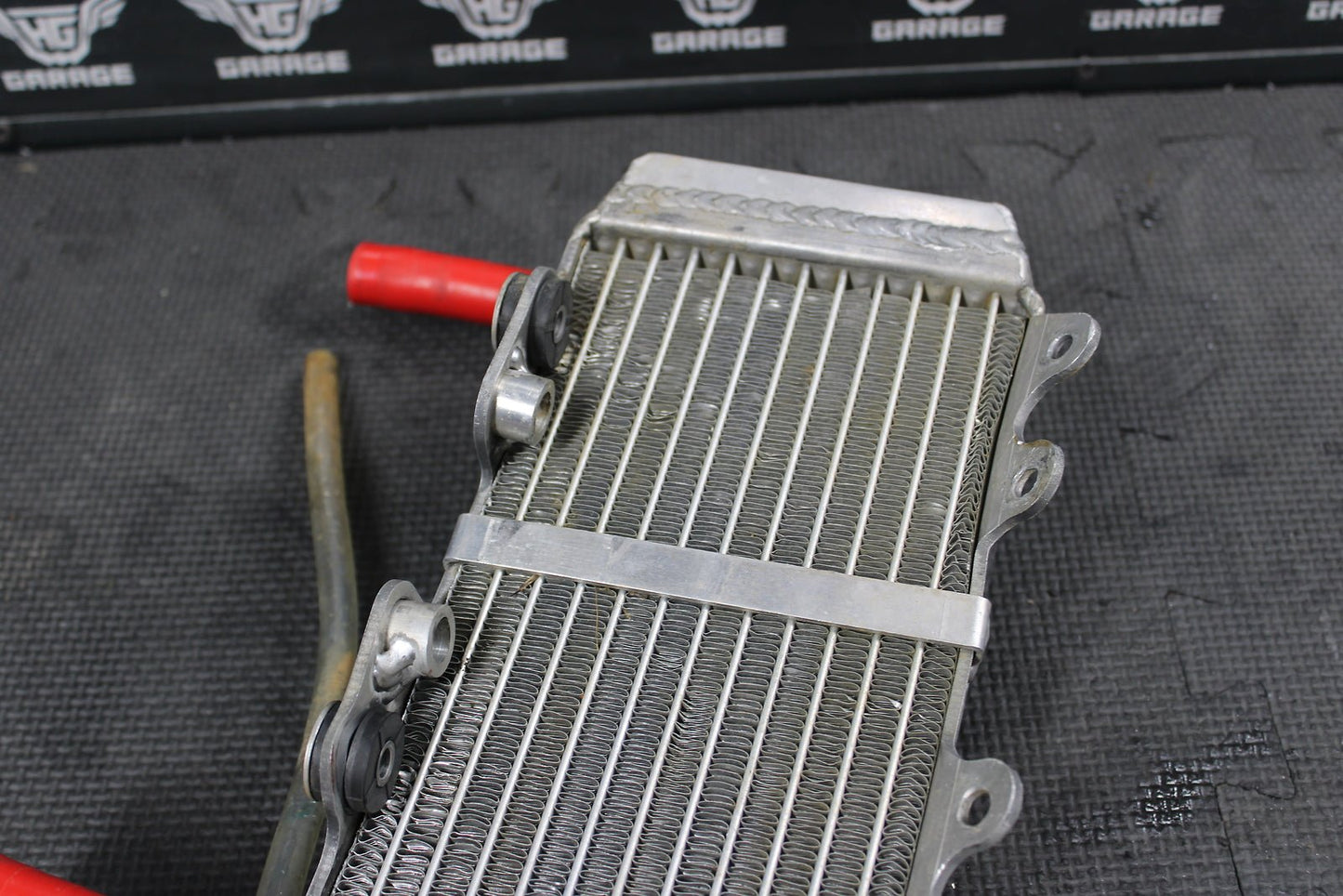 2008 HONDA CRF150RB CRF150R AFTERMARKET OVERSIZED RIGHT FILL RADIATOR COOLER CAP - hggarage