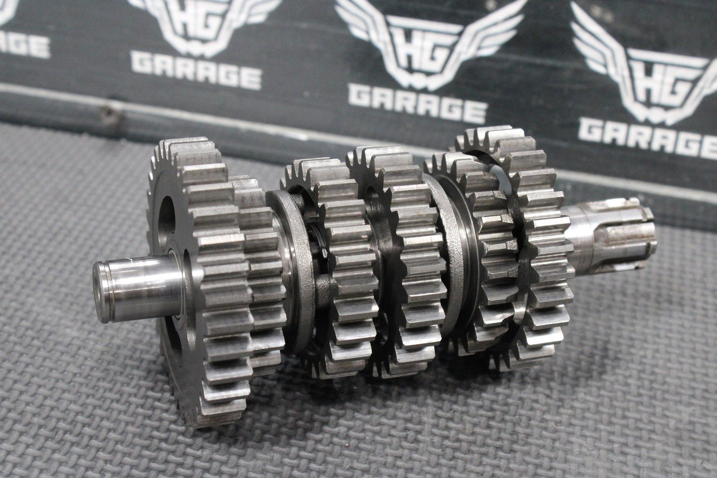 2015 KAWASAKI KX100 KX80 KX85 OEM ENGINE TRANSMISSION TRANNY GEARS GEARBOX DRUM - hggarage
