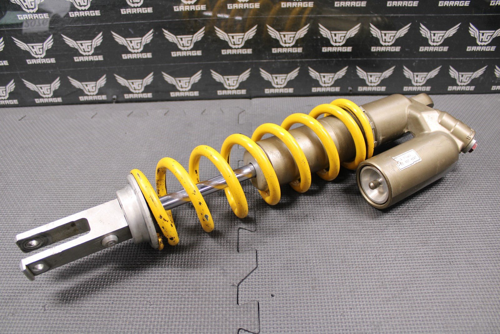 2008 HONDA CRF250R OEM REAR BACK SHOCK ABSORBER SUSPENSION 52400 - KRN - A11 GOOD! - hggarage