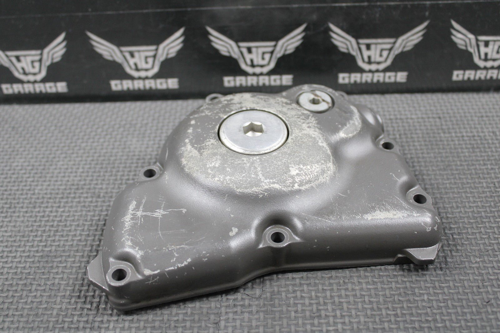 2019 SUZUKI RMZ250 OEM LEFT CASE STATOR GENERATOR MAGNETO COVER 11351 - 49H10 - hggarage