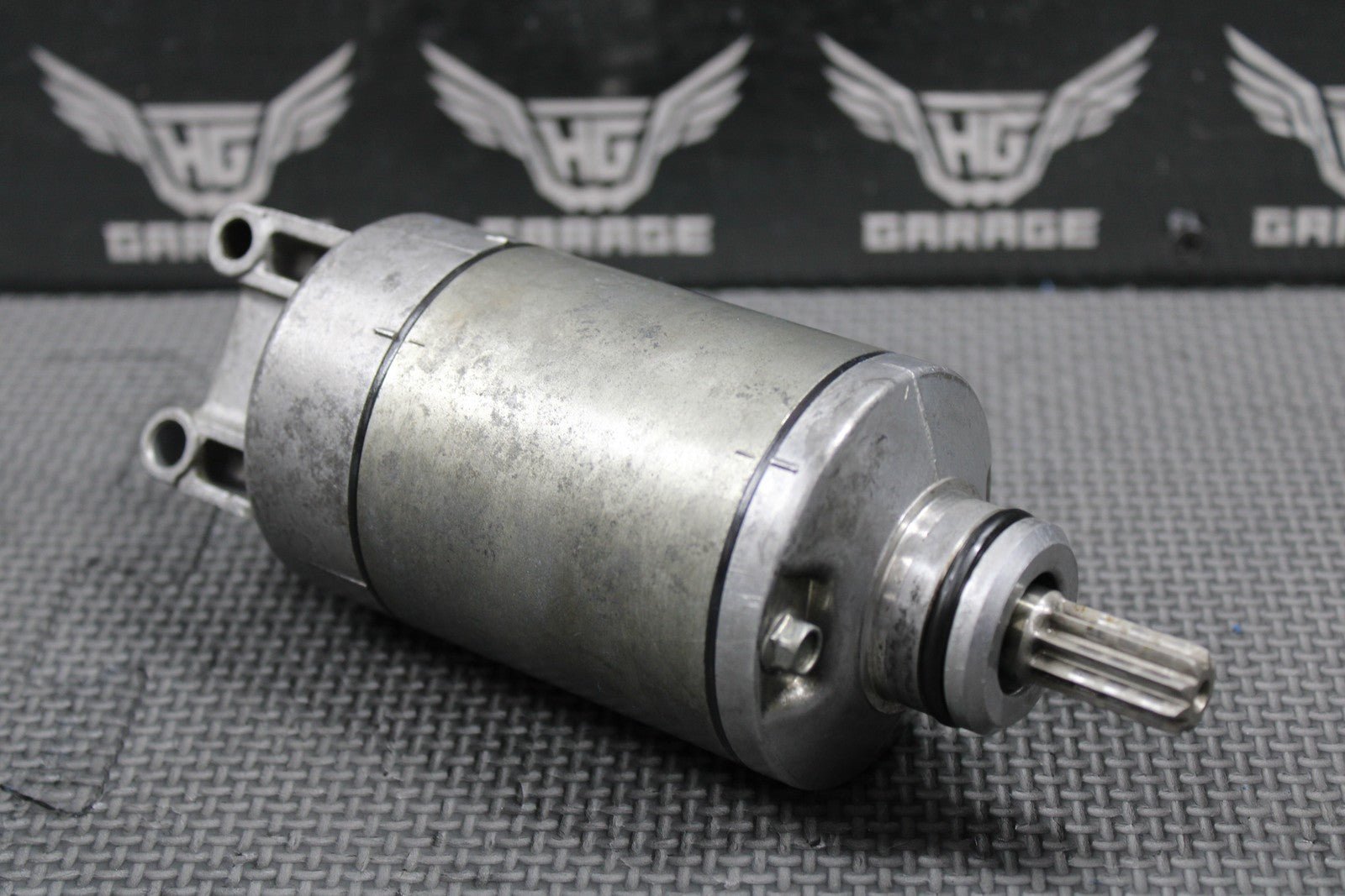 2003 KAWASAKI KLX400R OEM MITSUBA ELECTRIC START STARTER MOTOR 21163 - S004 GOOD - hggarage
