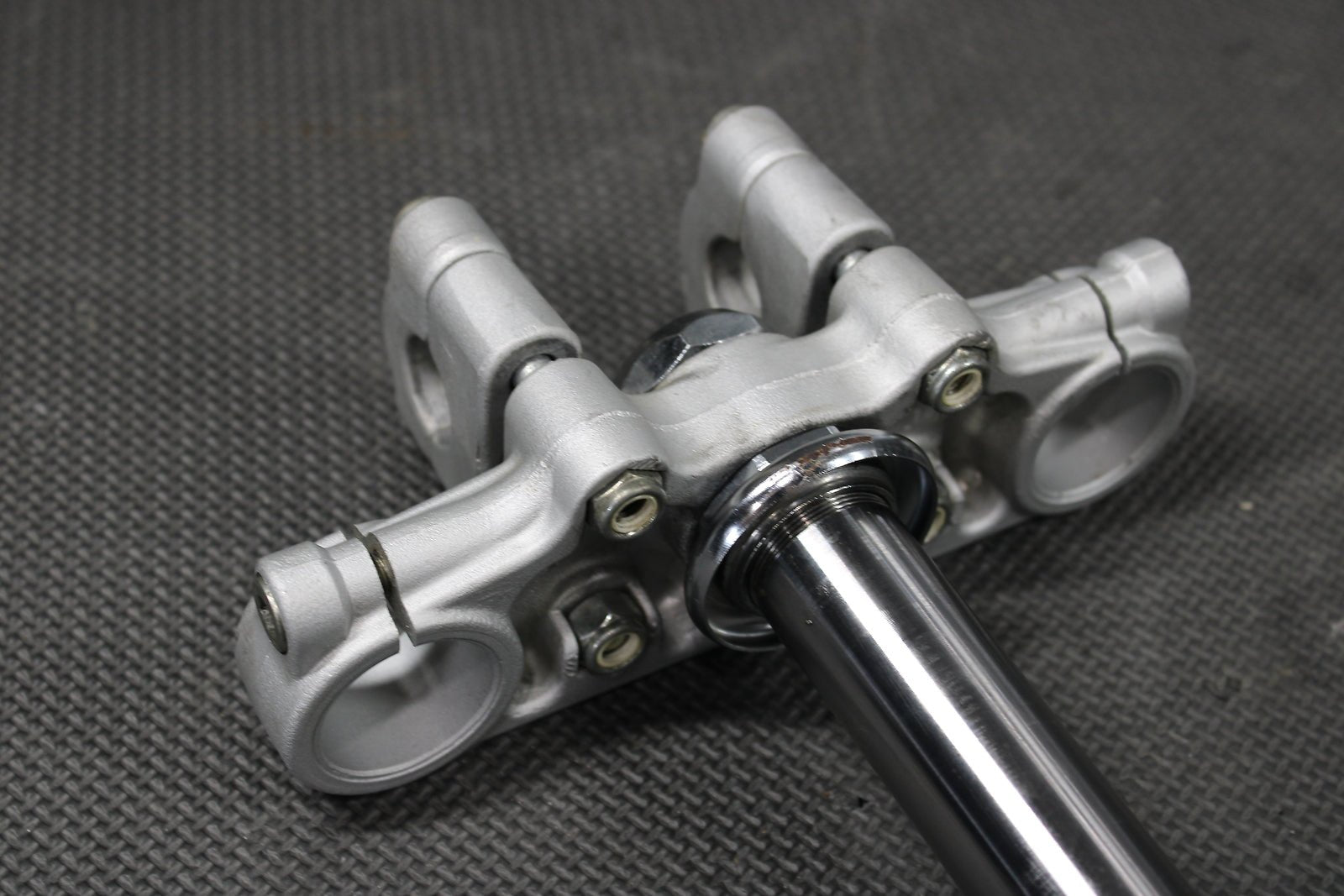 2000 KTM 50SX Junior OEM Front Forks Lower Upper Triple Tree Stem Clamp 45001032 - hggarage