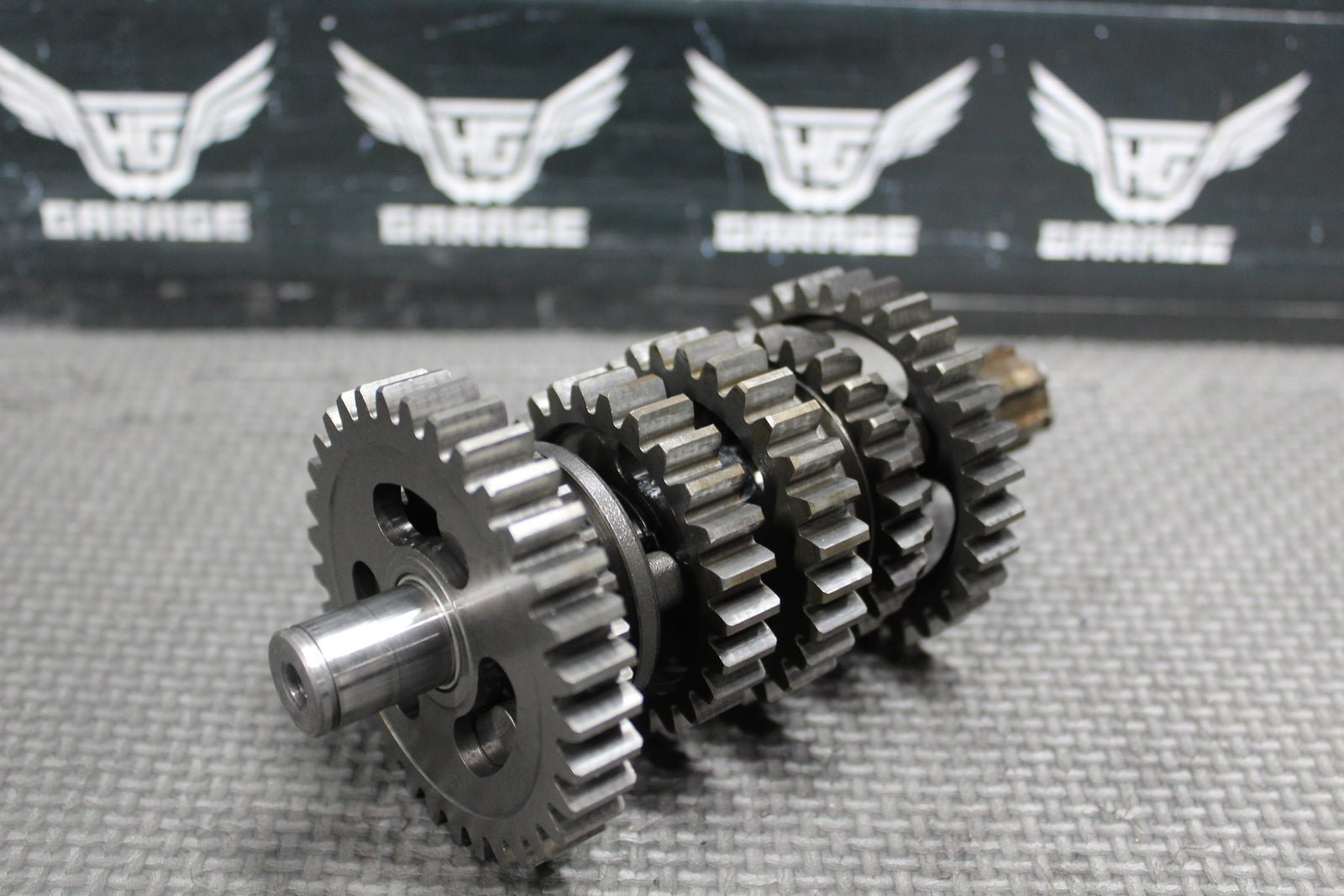 2015 KAWASAKI KX85 OEM ENGINE TRANSMISSION TRANNY ASSEMBLY GEARS SHIFT FORK - hggarage