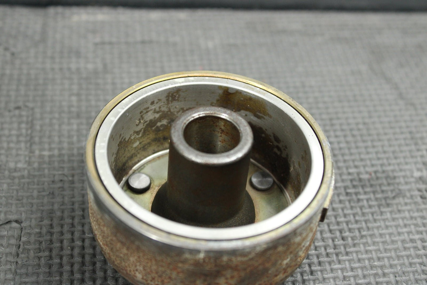2002 02 - 04 YAMAHA YZ125 OEM STATOR MAGNETO ROTOR FLYWHEEL 4SS - 85560 - 02 - 00 - hggarage
