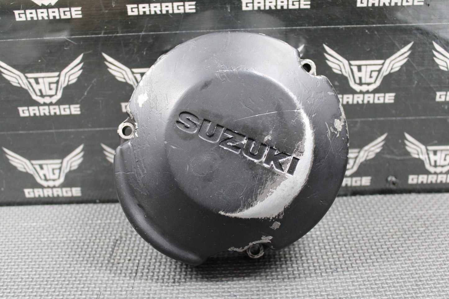 1995 90 - 95 SUZUKI RMX250 OEM LEFT STATOR GENERATOR MAGNETO COVER 11351 - 05D02 - hggarage