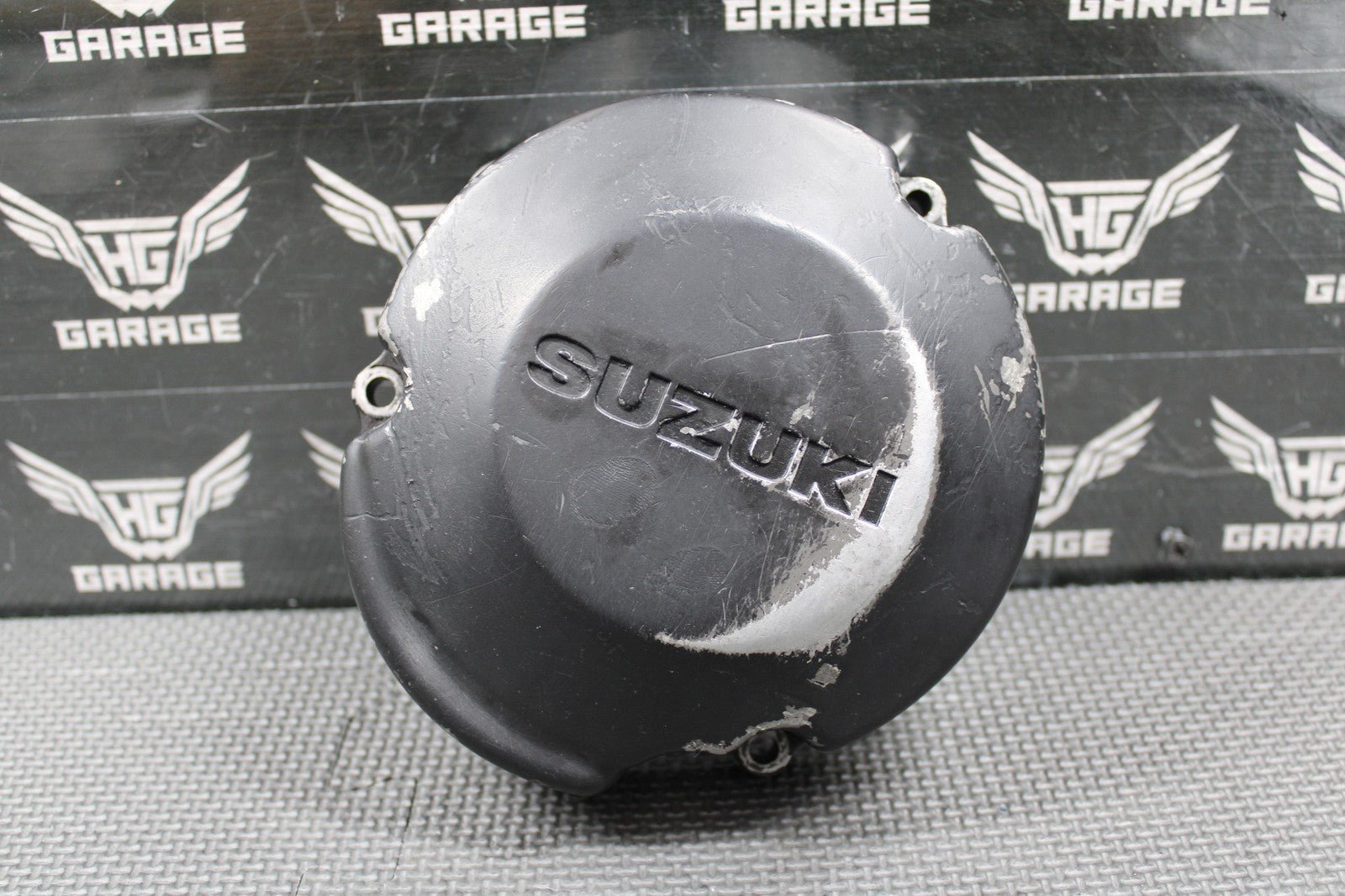 1995 90 - 95 SUZUKI RMX250 OEM LEFT STATOR GENERATOR MAGNETO COVER 11351 - 05D02 - hggarage