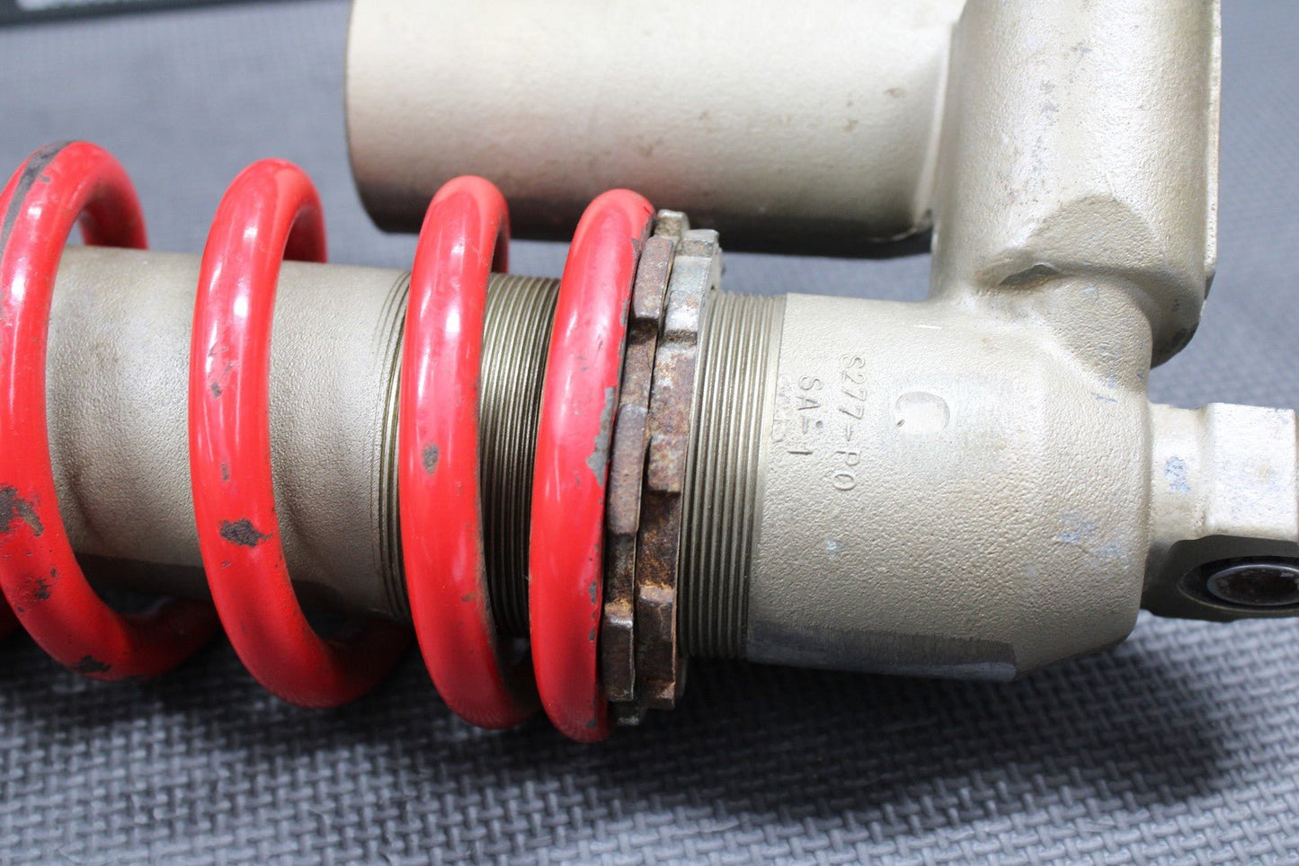 1999 98 - 00 SUZUKI RM125 OEM REAR BACK SHOCK ABSORBER SUSPENSION 62100 - 36E90 - 37W - hggarage