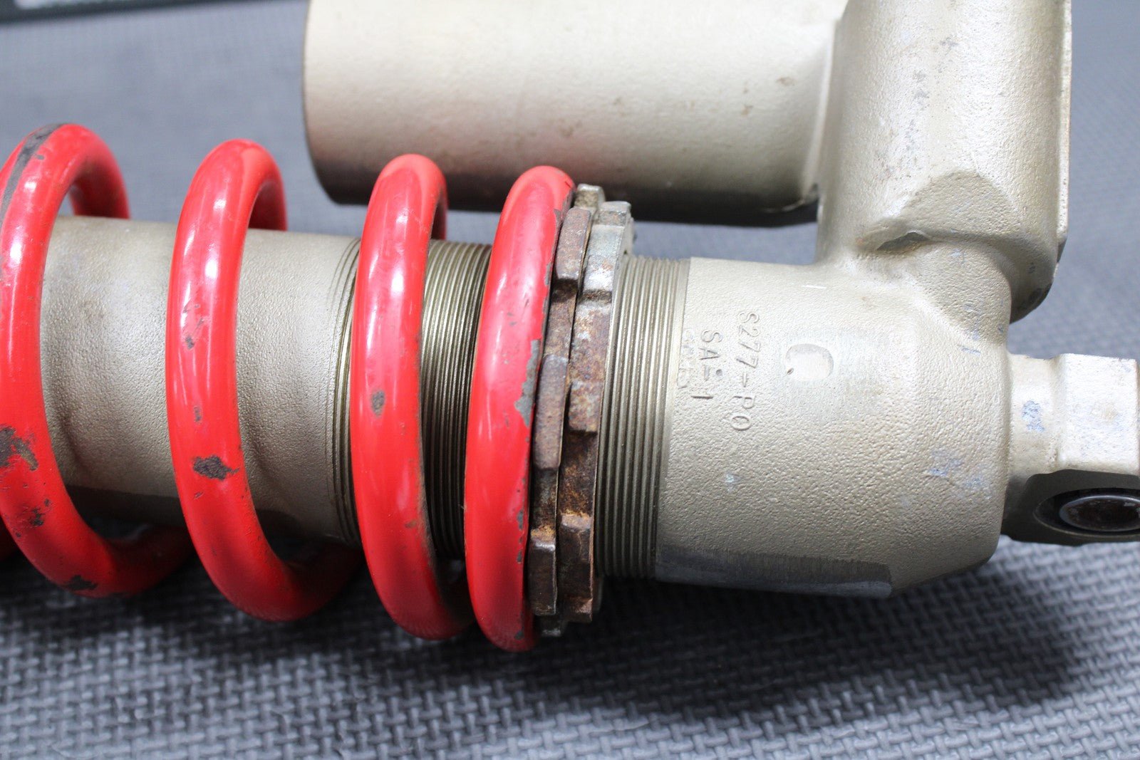 1999 98 - 00 SUZUKI RM125 OEM REAR BACK SHOCK ABSORBER SUSPENSION 62100 - 36E90 - 37W - hggarage