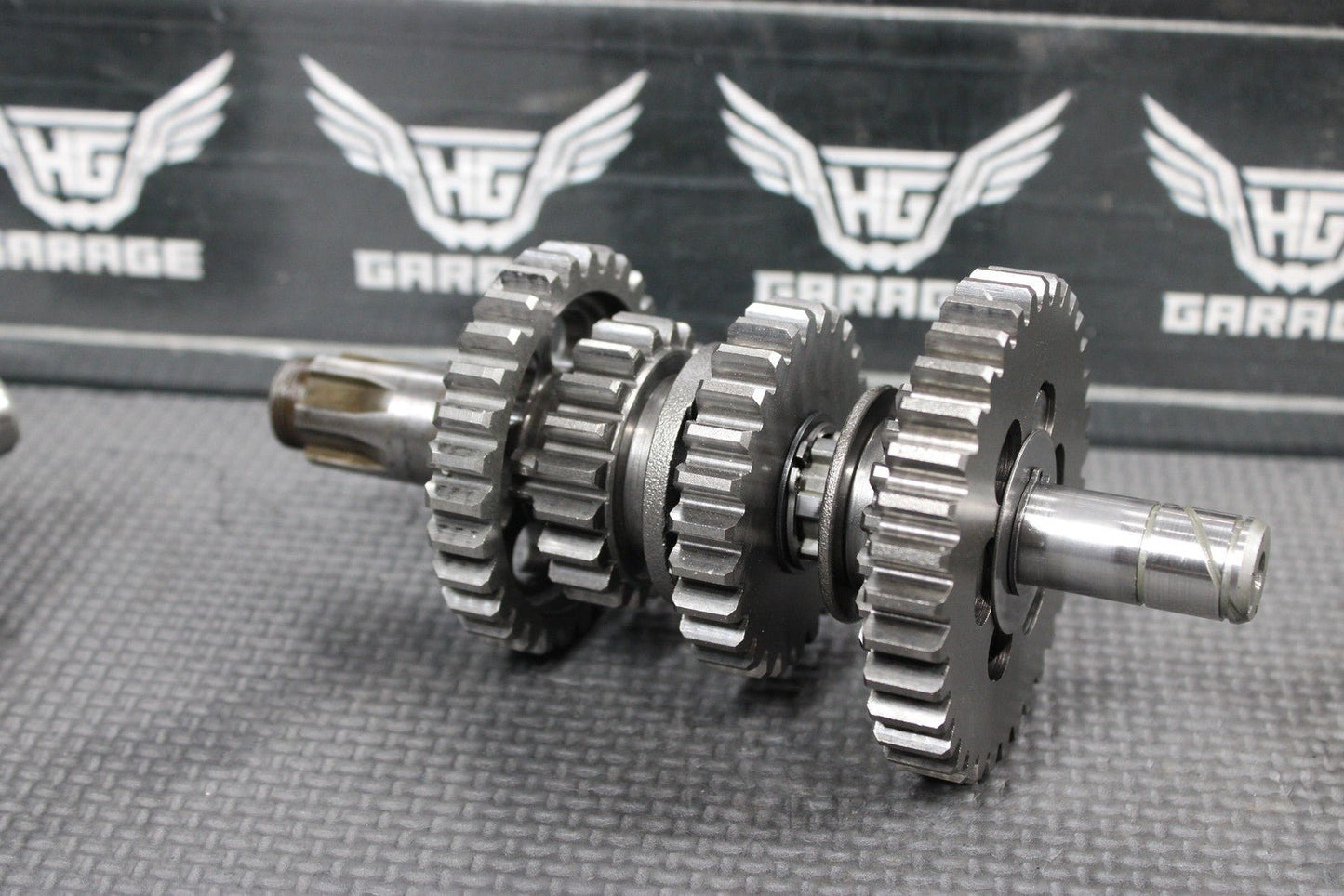 1997 YAMAHA RT100 OEM ENGINE TRANSMISSION GEARBOX SHIFT SHAFT GEARS TRANS FORKS - hggarage