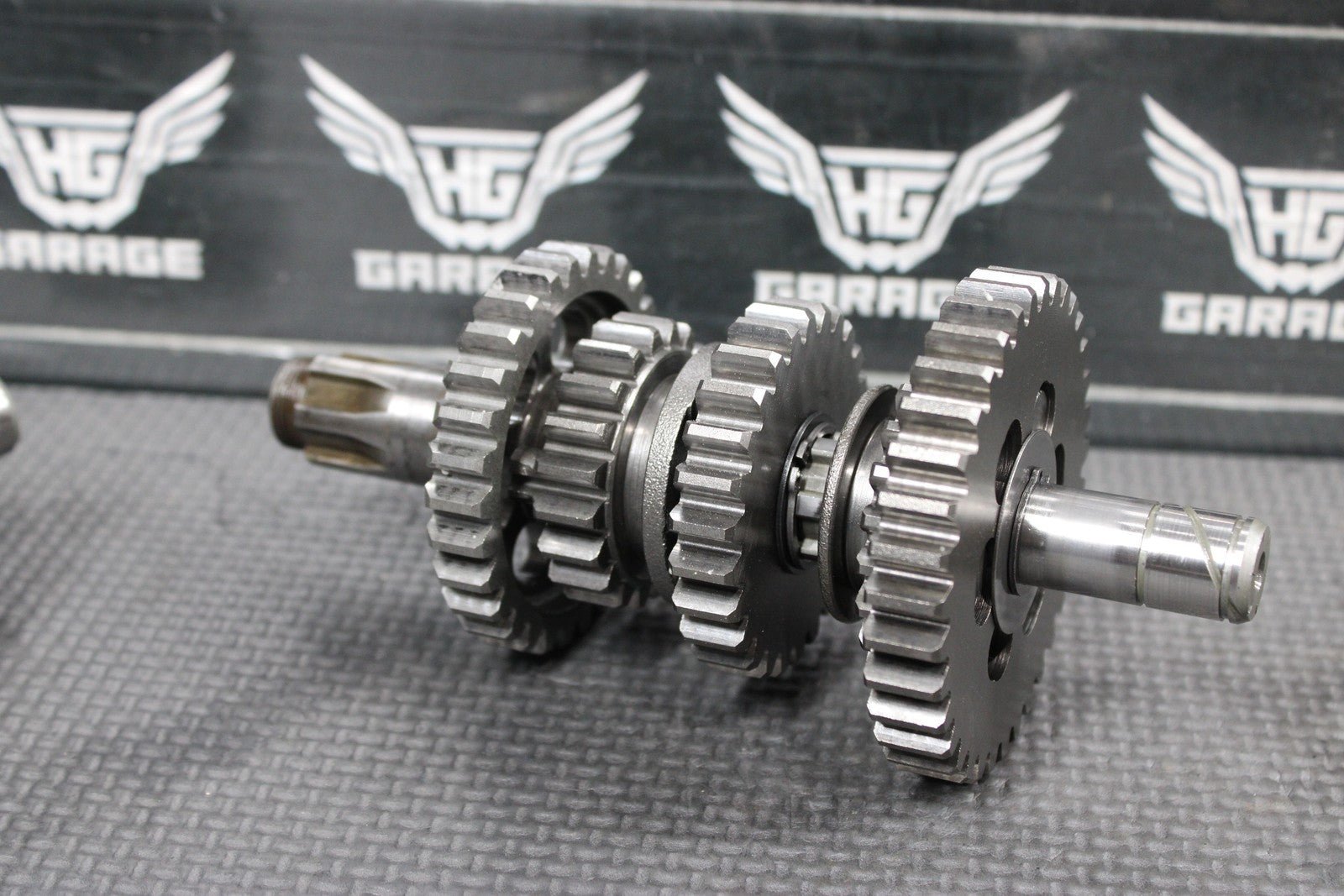 1997 YAMAHA RT100 OEM ENGINE TRANSMISSION GEARBOX SHIFT SHAFT GEARS TRANS FORKS - hggarage