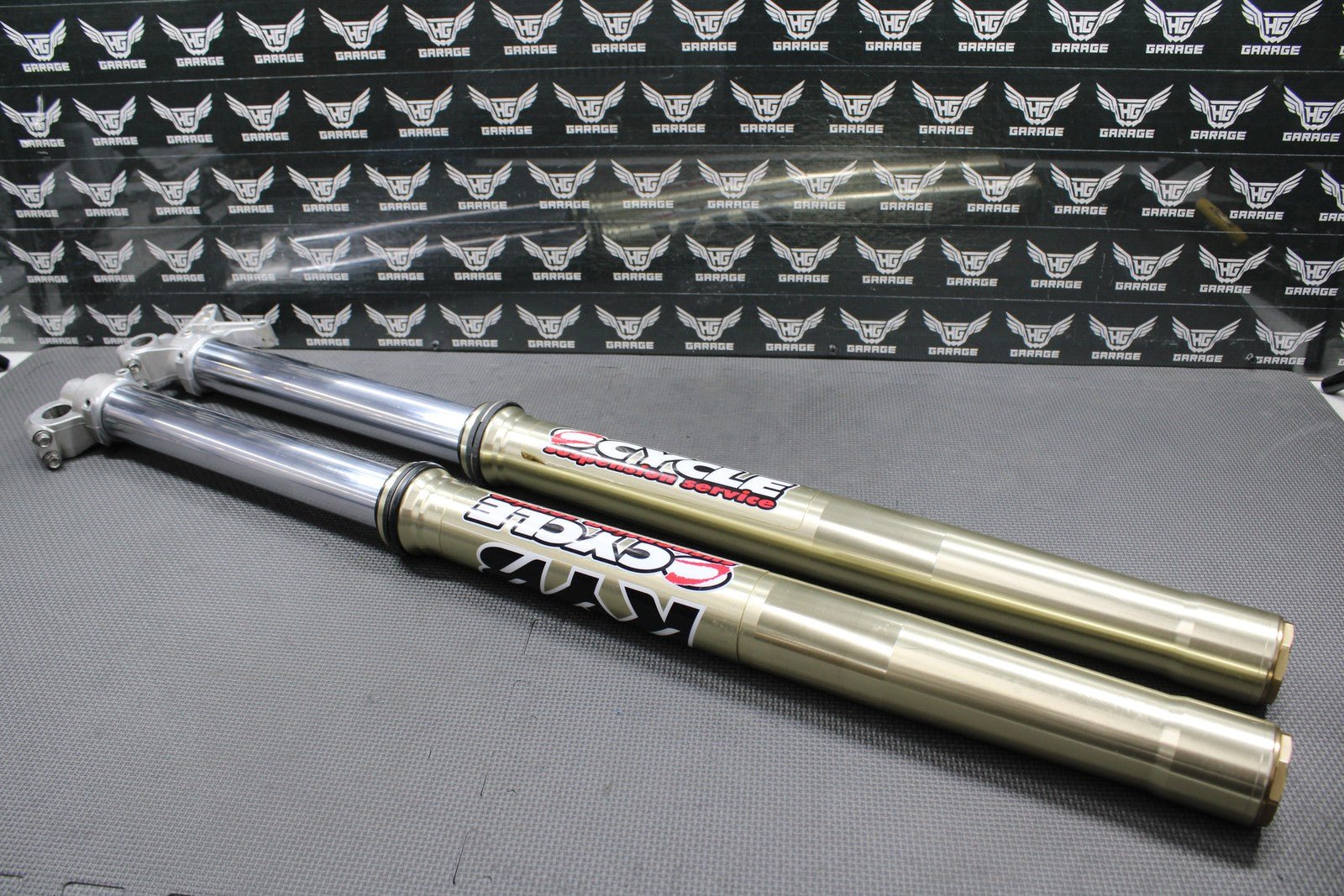 2009 YAMAHA YZ450F 06 - 09 OEM KYB SSS RIGHT LEFT FRONT SUSPENSION FORKS SHOCKS - hggarage
