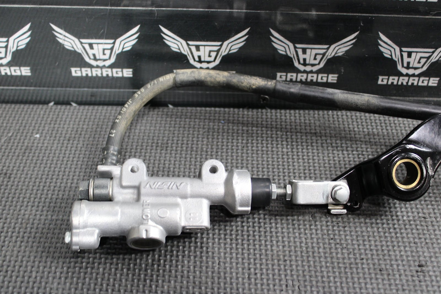 2009 Honda CRF150RB Expert Bigwheel OEM Nissin Rear Back Brake Caliper Master - hggarage