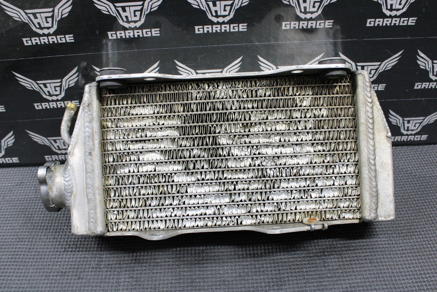 2004 02 - 04 HONDA CRF450R FLUIDYNE POWERSPORTS LEFR RIGHT RADIATOR RADIATORS SET - hggarage