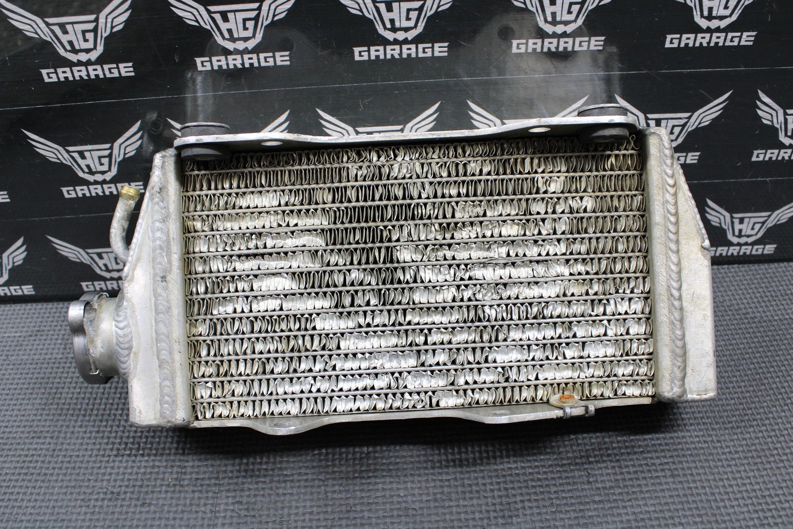 2004 02 - 04 HONDA CRF450R FLUIDYNE POWERSPORTS LEFR RIGHT RADIATOR RADIATORS SET - hggarage
