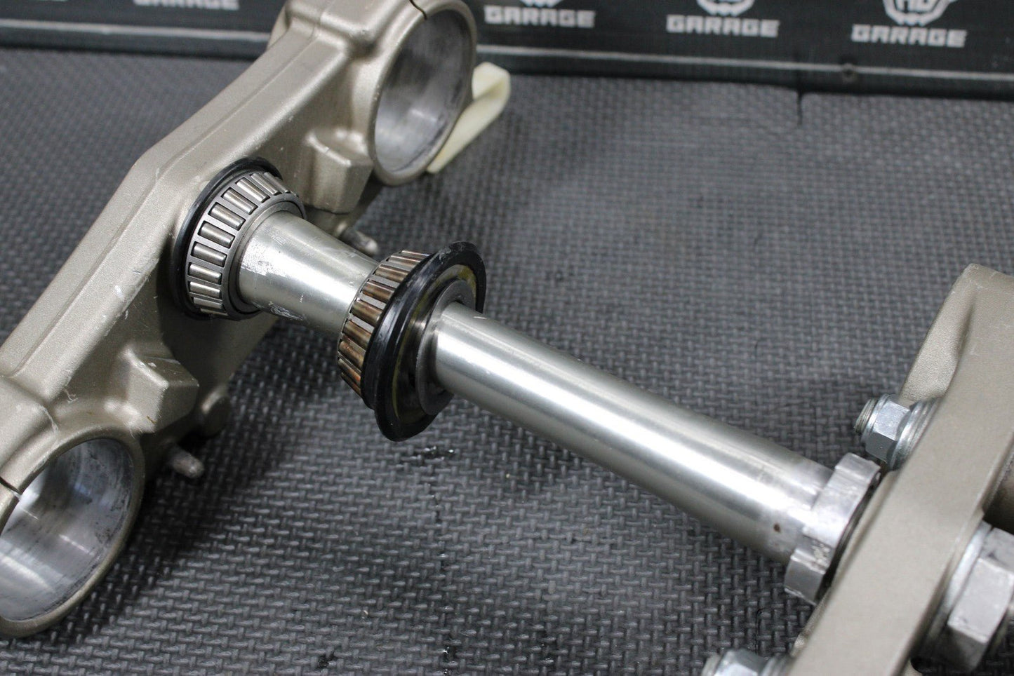 2006 YAMAHA 06 - 14 YZ450F OEM FRONT FORKS LOWER UPPER TRIPLE TREE STEM SET - hggarage