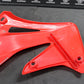 2003 HONDA CRF450R OEM PLASTICS TANK SHROUD LEFT RIGHT NICE! 19071-MEB-770ZA