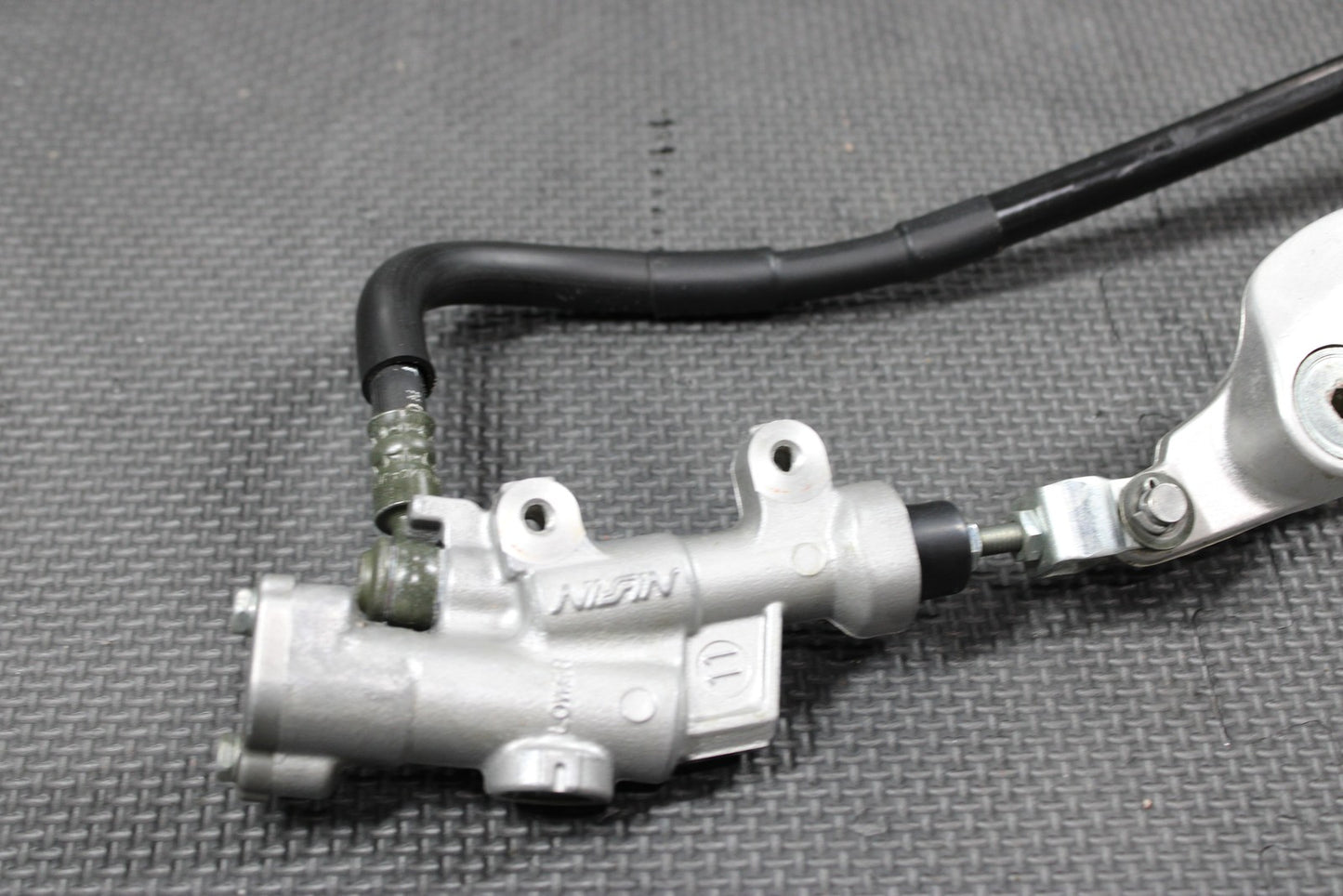 2005 YAMAHA YZ450F OEM NISSIN REAR BACK BRAKE CALIPER MASTER CYLINDER LEVER MINT - hggarage