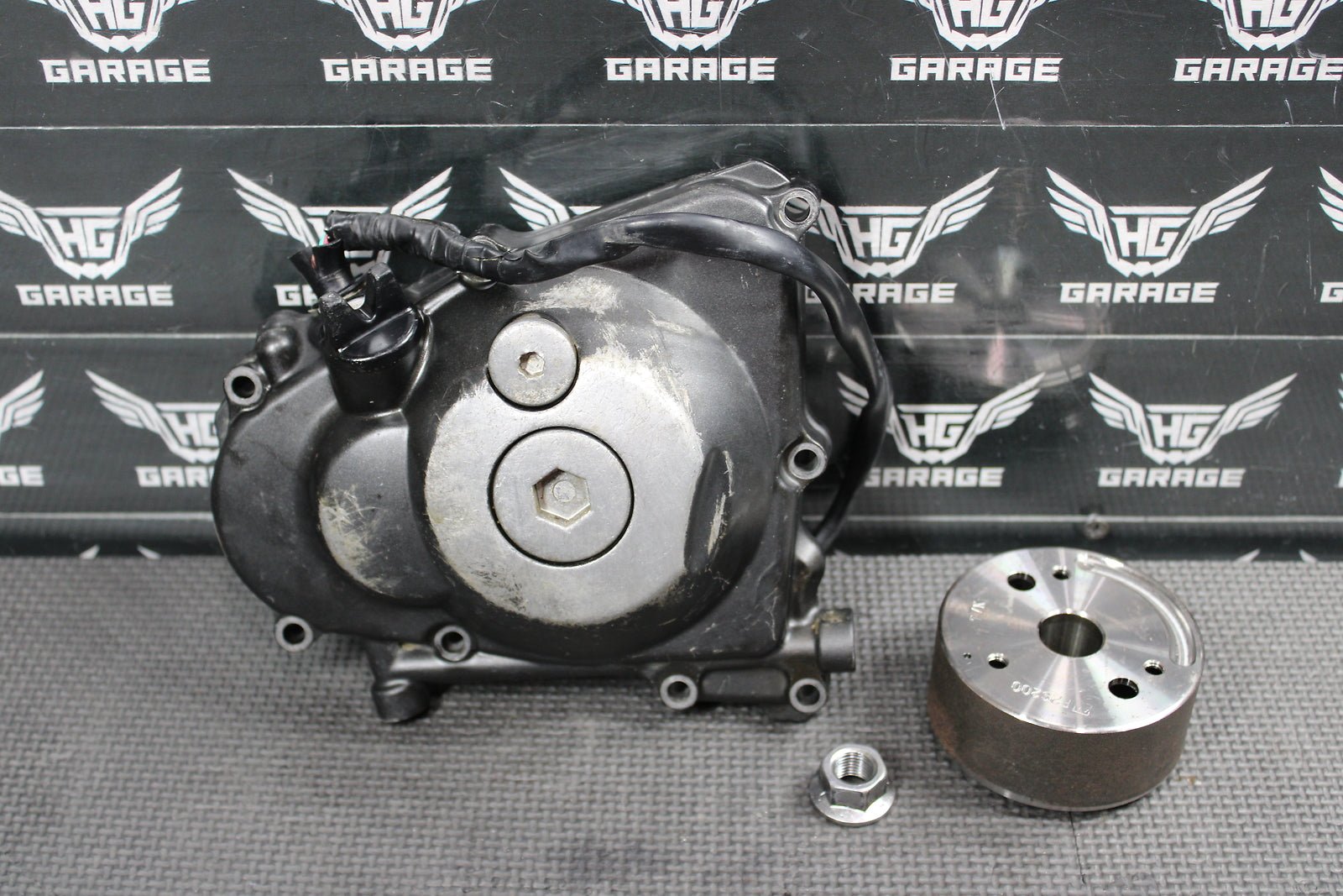 2008 YAMAHA YZ450F STATOR MAGNETO ROTOR FLYWHEEL 2S2 - 85550 - 00 - 00 - hggarage