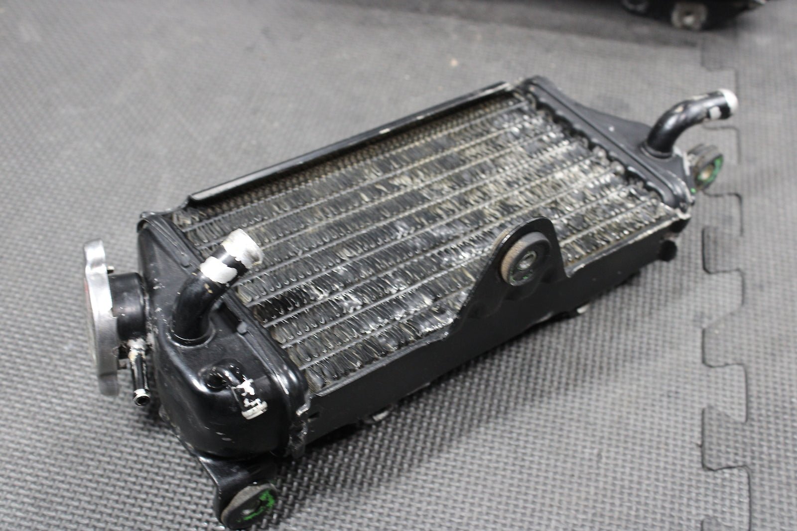 1992 Kawasaki KX250 OEM Engine Motor Cooling Cooler Radiator Left Right - hggarage