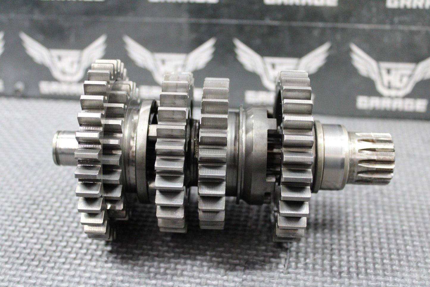 2013 KTM 450 SXF OEM 5 SPEED TRANSMISSION TRANNY GEARBOX GEARS SHIFT FORKS NICE! - hggarage