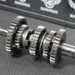 1987 YAMAHA TW200 OEM ENGINE TRANSMISSION TRANNY GEARBOX SHIFT FORKS DRUM GEARS - hggarage