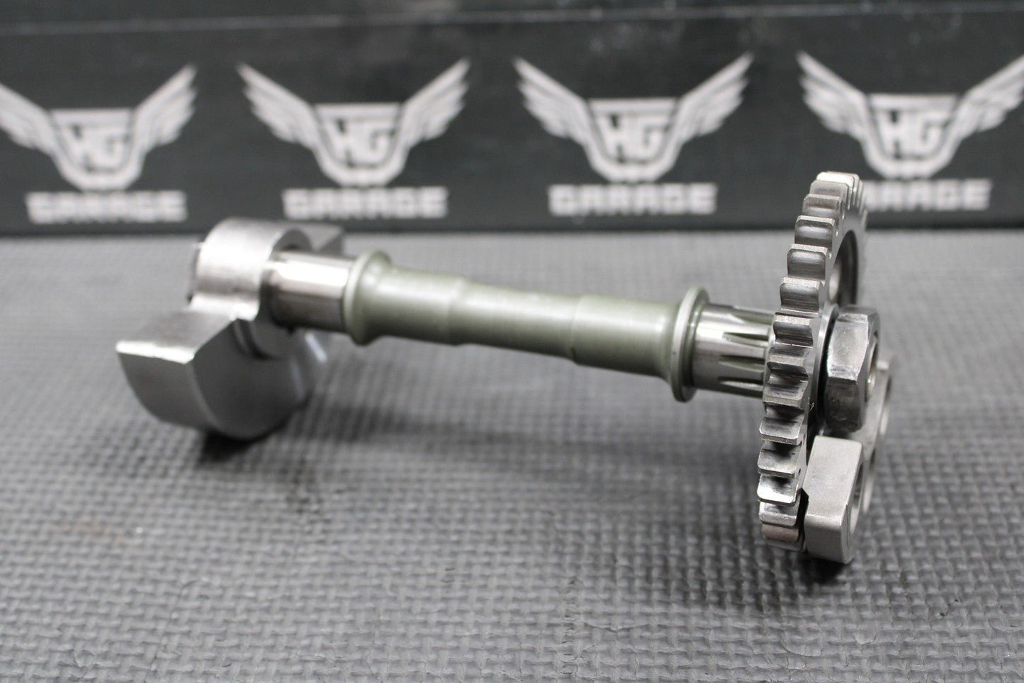 2009 07 - 09 YAMAHA YZ450F OEM ENGINE MOTOR CRANKSHAFT BALANCER SHAFT GEAR WEIGHT - hggarage