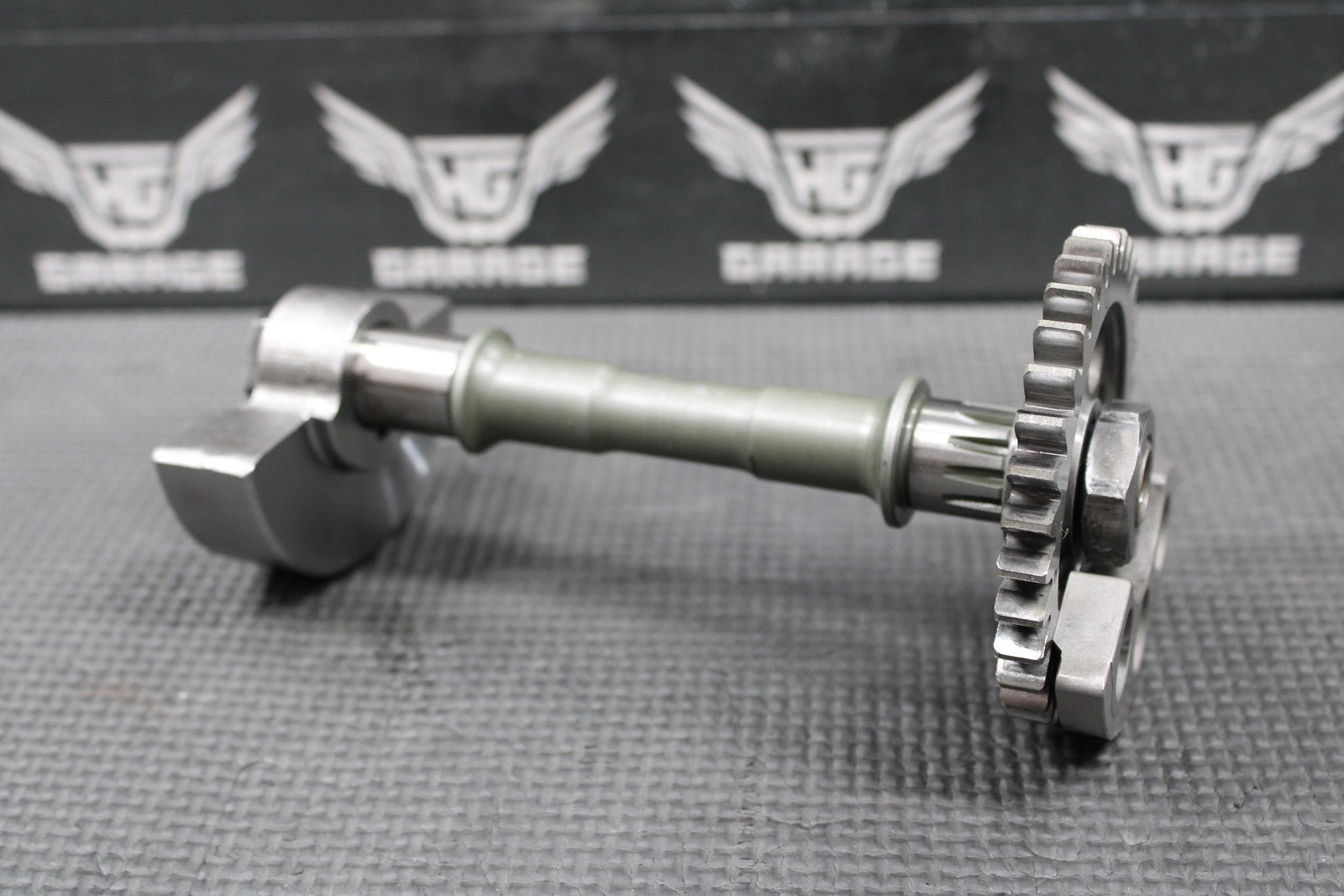 2009 07 - 09 YAMAHA YZ450F OEM ENGINE MOTOR CRANKSHAFT BALANCER SHAFT GEAR WEIGHT - hggarage