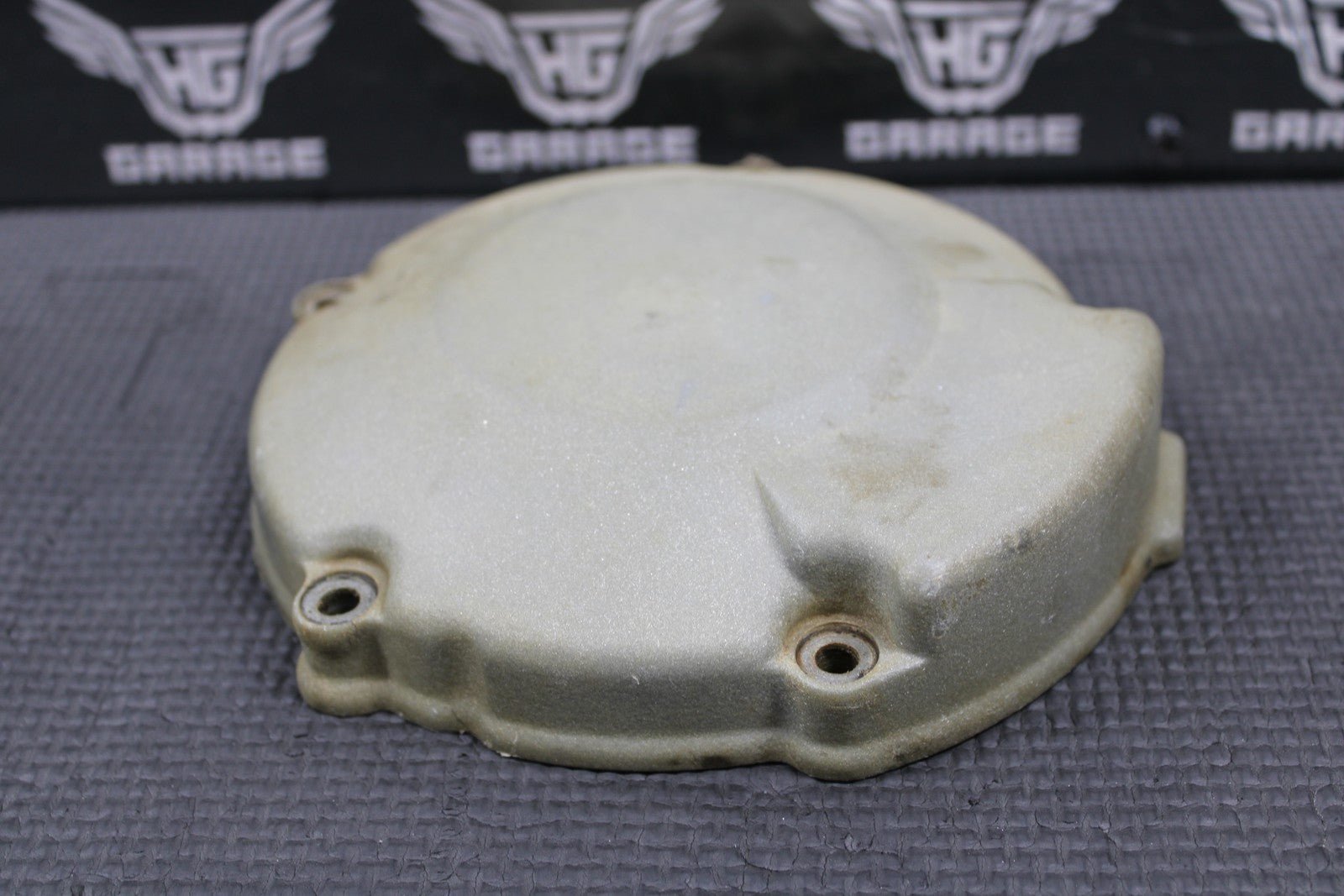 1992 KAWASAKI KX125 OEM LEFT CASE STATOR GENERATOR MAGNETO COVER 14031 - 1376 - hggarage