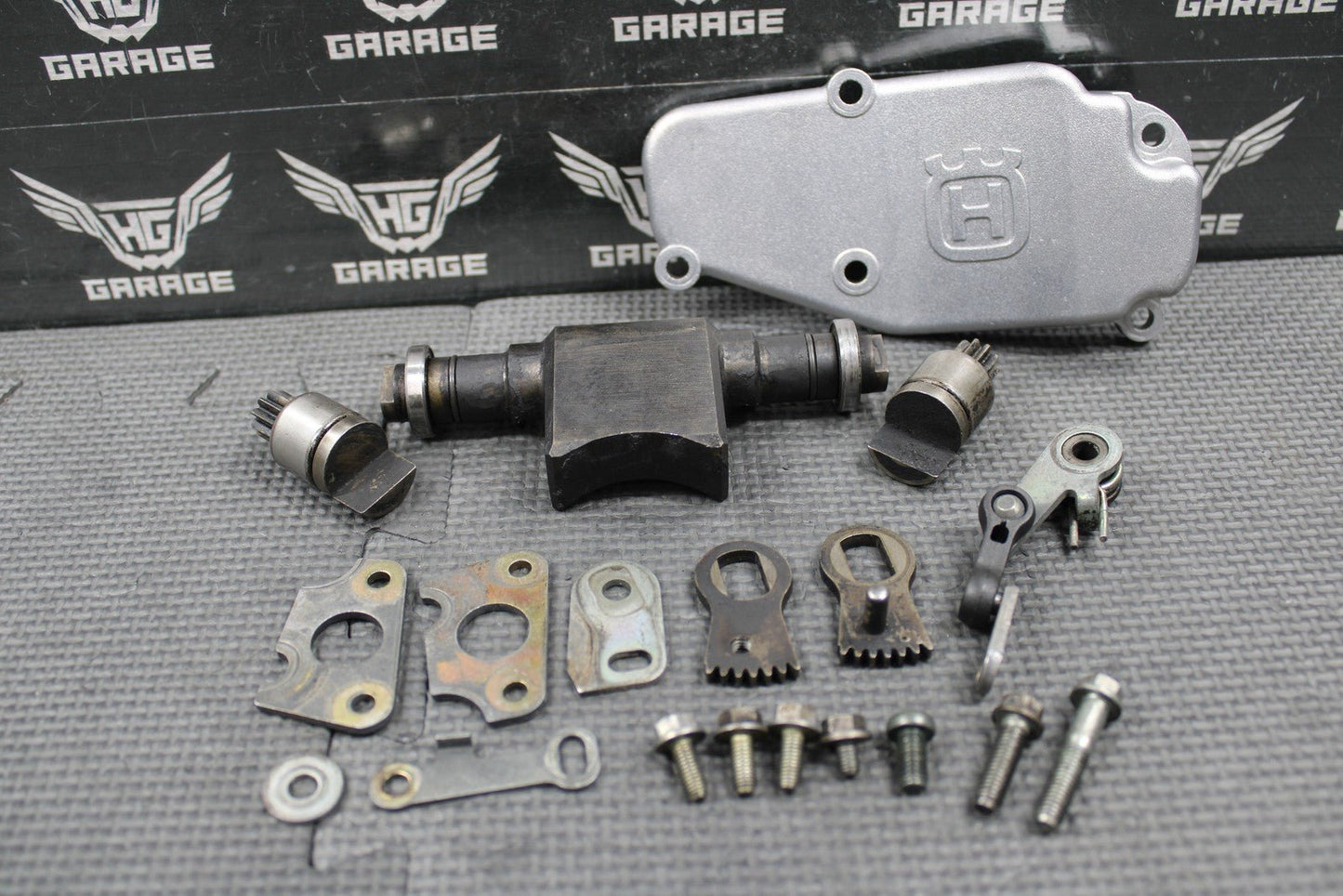 1999 2000 HUSQVARNA CR250 WR250 OEM EXHAUST HTS POWER VALVE BOOSTER 800086813 - hggarage