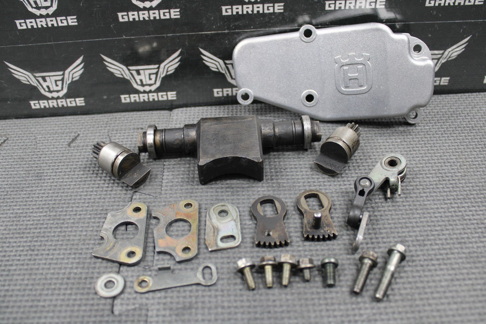 1999 2000 HUSQVARNA CR250 WR250 OEM EXHAUST HTS POWER VALVE BOOSTER 800086813 - hggarage