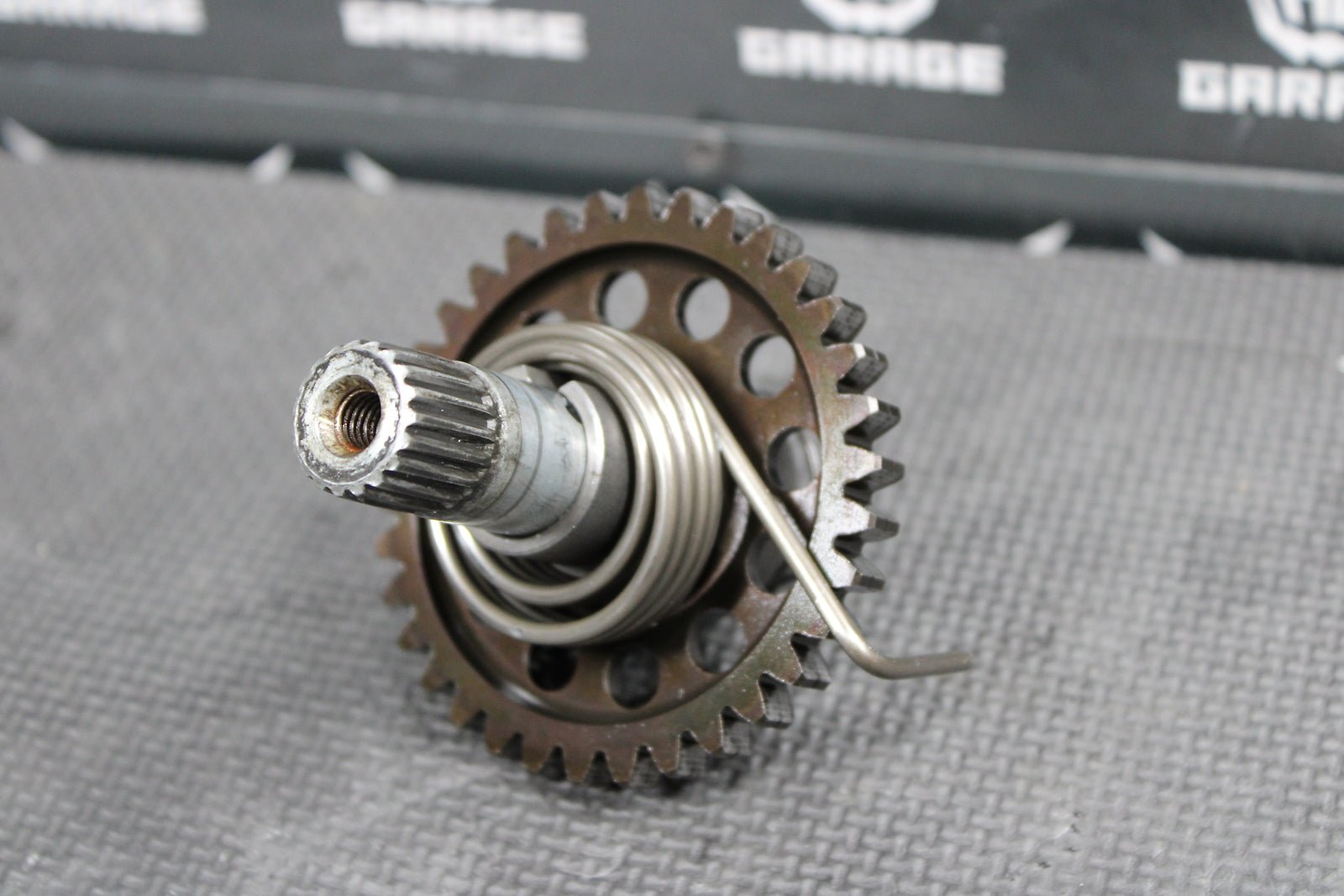 2002 2003 HONDA CRF450R OEM KICKSTART KICK START SHAFT W IDLER GEAR - hggarage